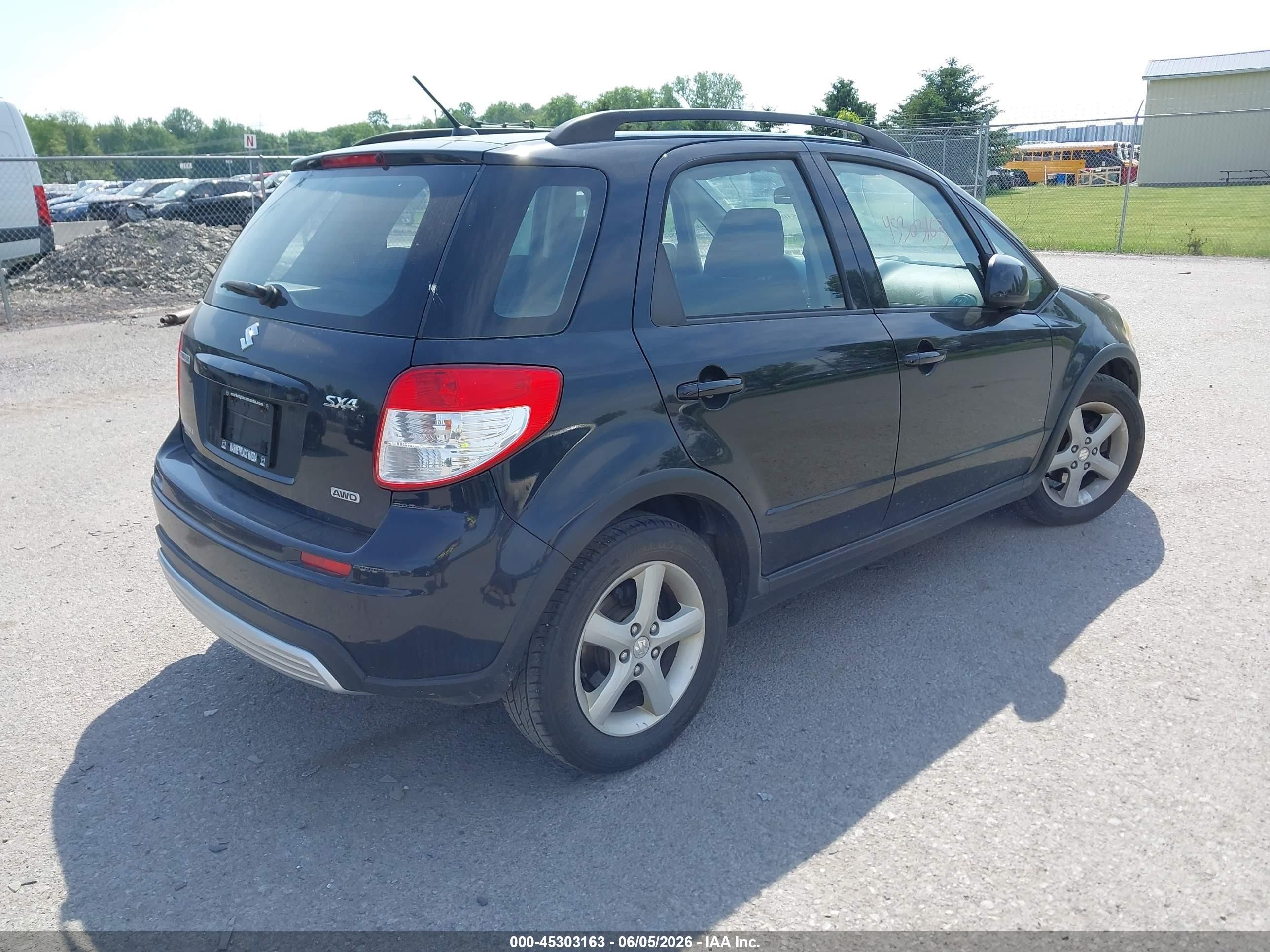2009 Suzuki Sx4 Technology Dark Blue vin: JS2YB413696200300