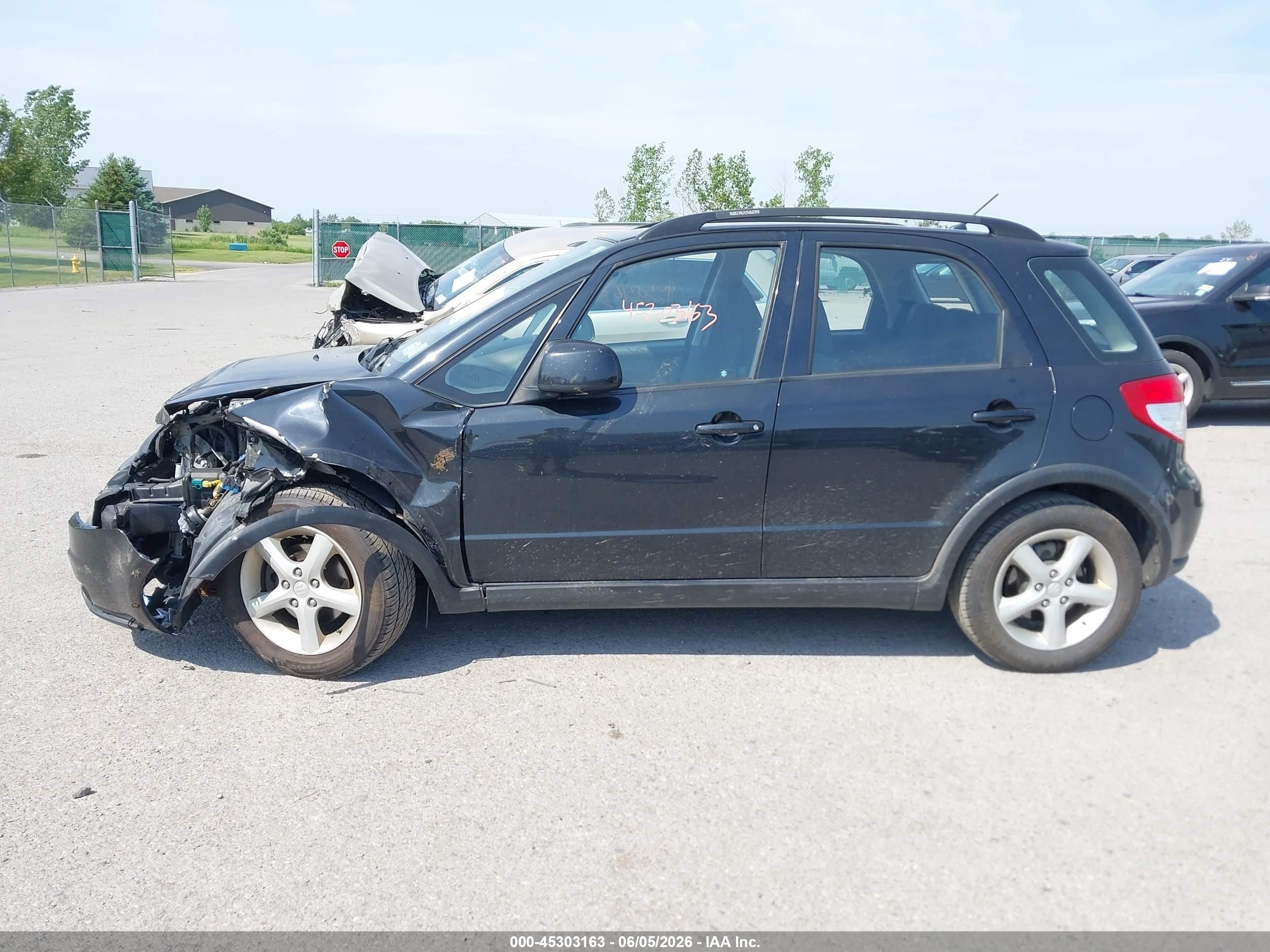 2009 Suzuki Sx4 Technology Dark Blue vin: JS2YB413696200300
