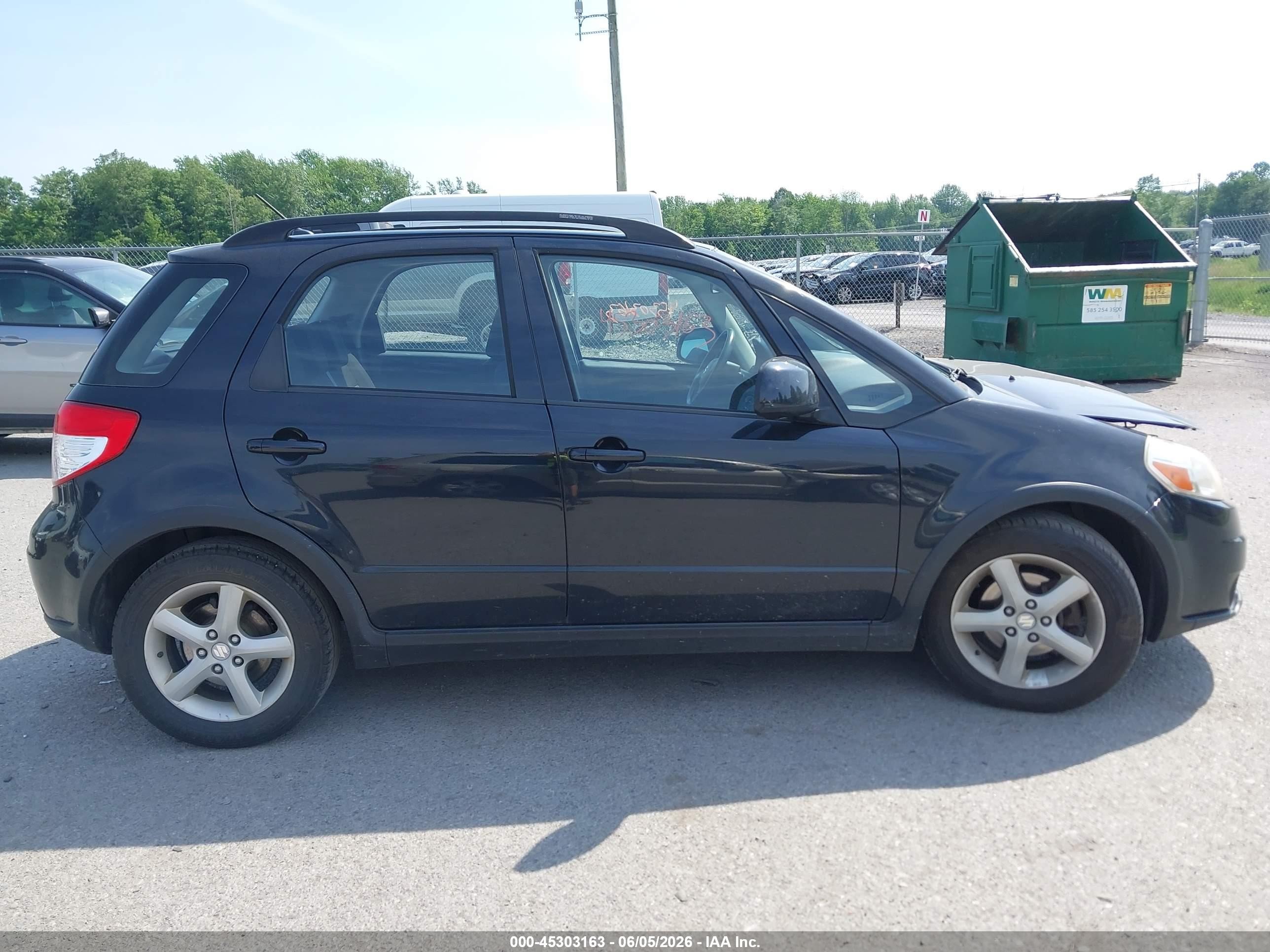 2009 Suzuki Sx4 Technology Dark Blue vin: JS2YB413696200300