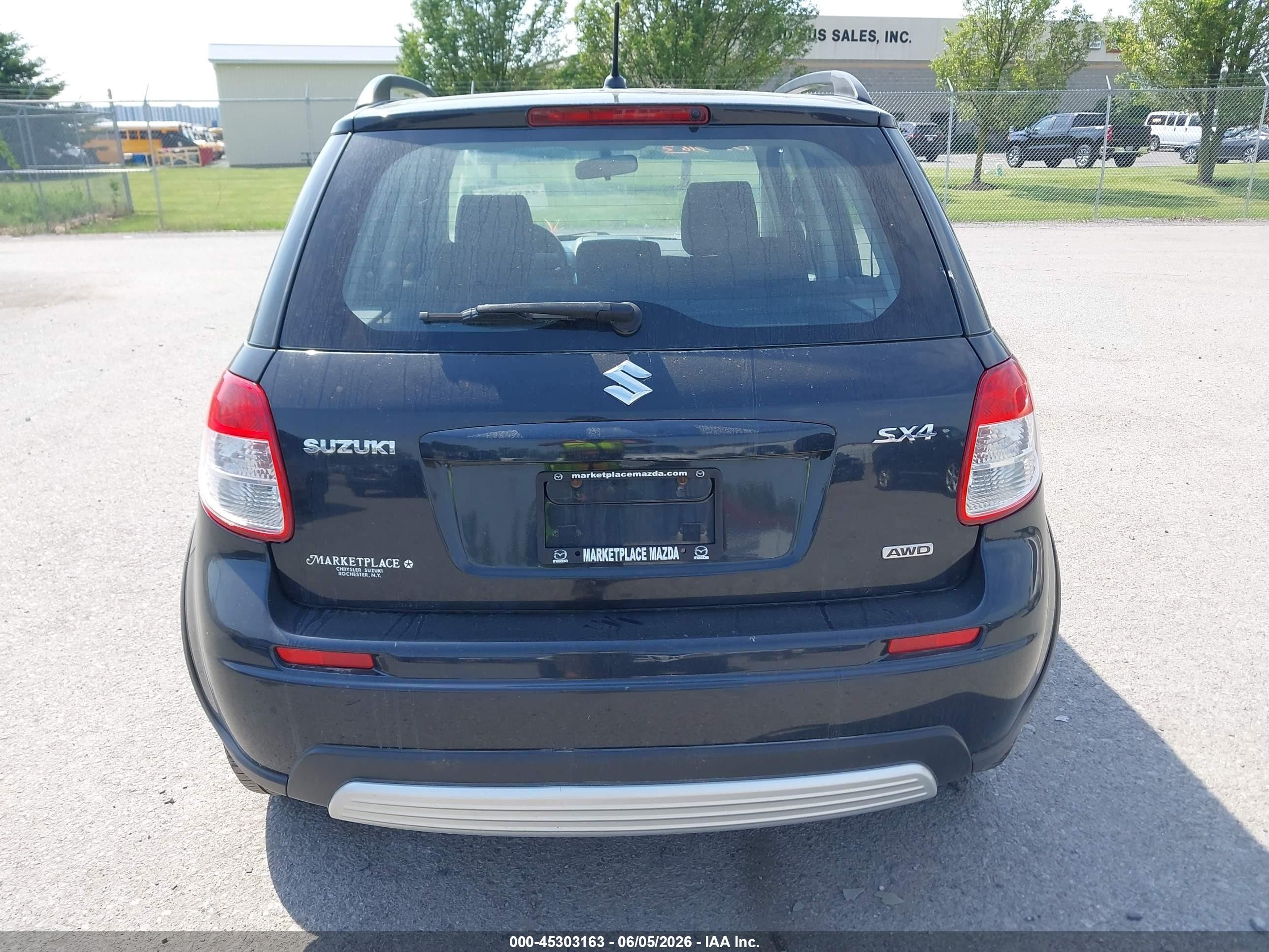 2009 Suzuki Sx4 Technology Dark Blue vin: JS2YB413696200300