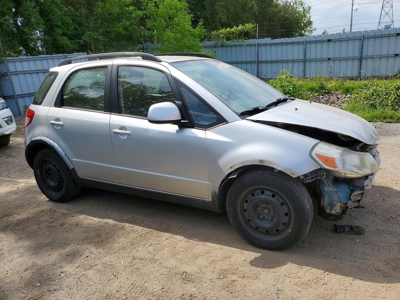 2009 Suzuki Sx4 Technology Silver vin: JS2YB413696200572