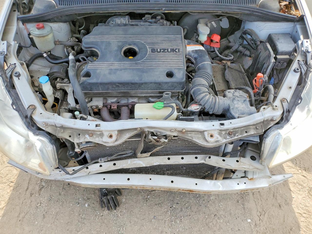 2009 Suzuki Sx4 Technology Silver vin: JS2YB413696200572