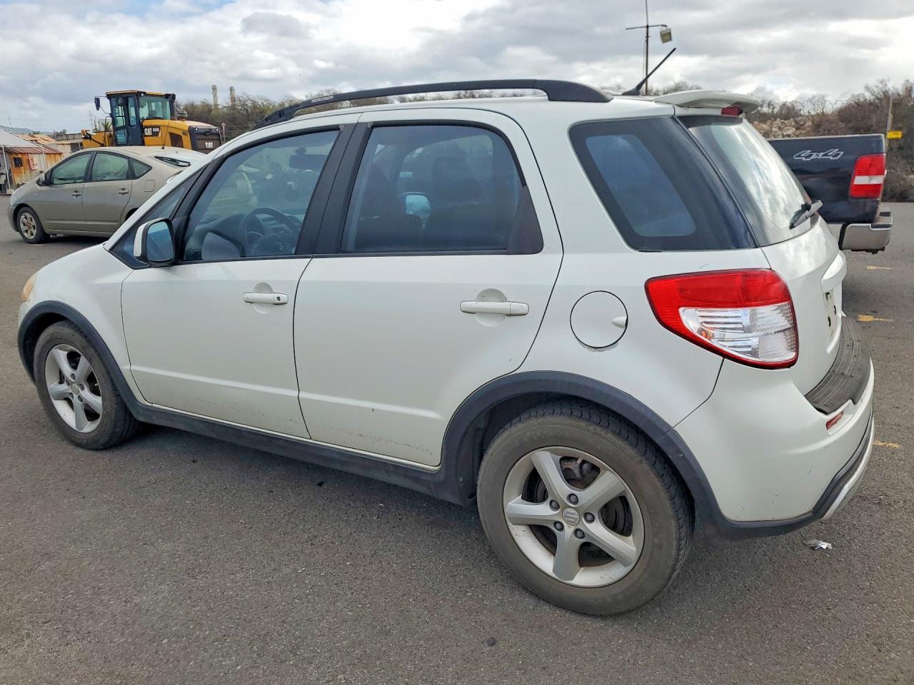 2007 Suzuki Sx4 White vin: JS2YB413775106400