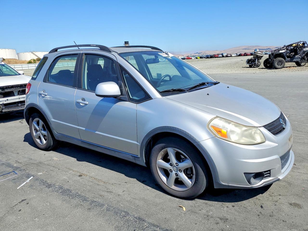 2007 Suzuki Sx4 Silver vin: JS2YB413775106770