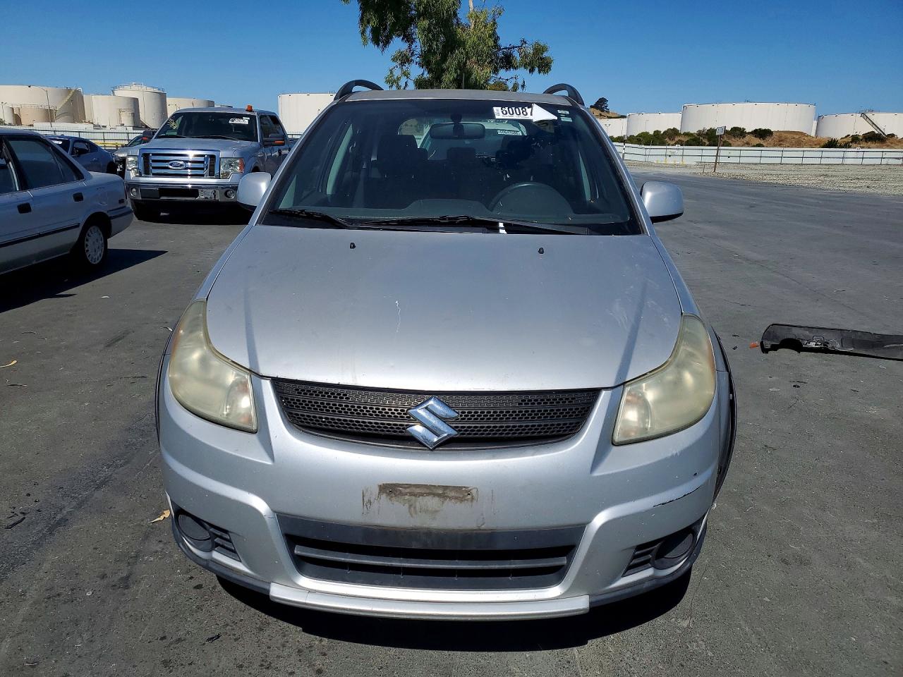 2007 Suzuki Sx4 Silver vin: JS2YB413775106770