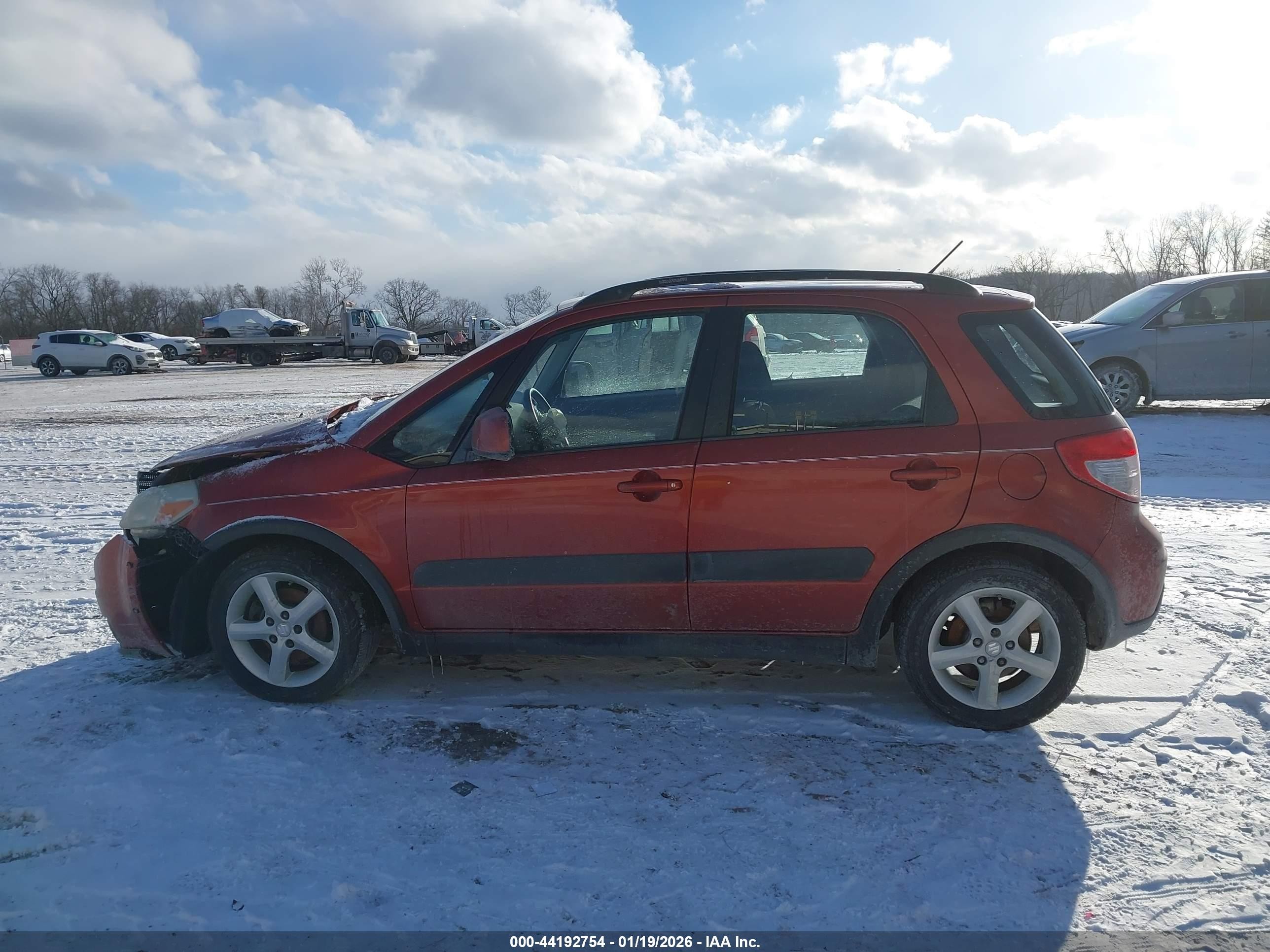2007 Suzuki Sx4 Convenience/rally Red vin: JS2YB413775109233