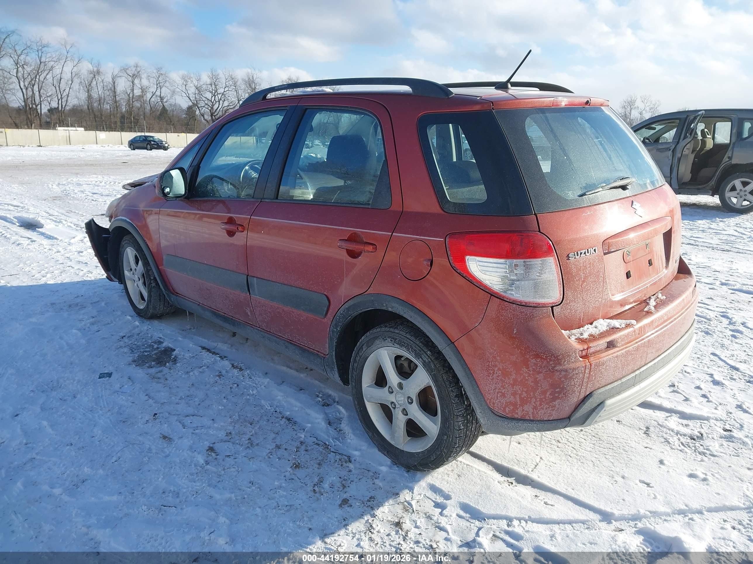 2007 Suzuki Sx4 Convenience/rally Red vin: JS2YB413775109233