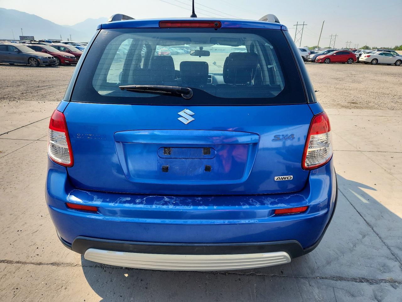 2007 Suzuki Sx4 Blue vin: JS2YB413875105160