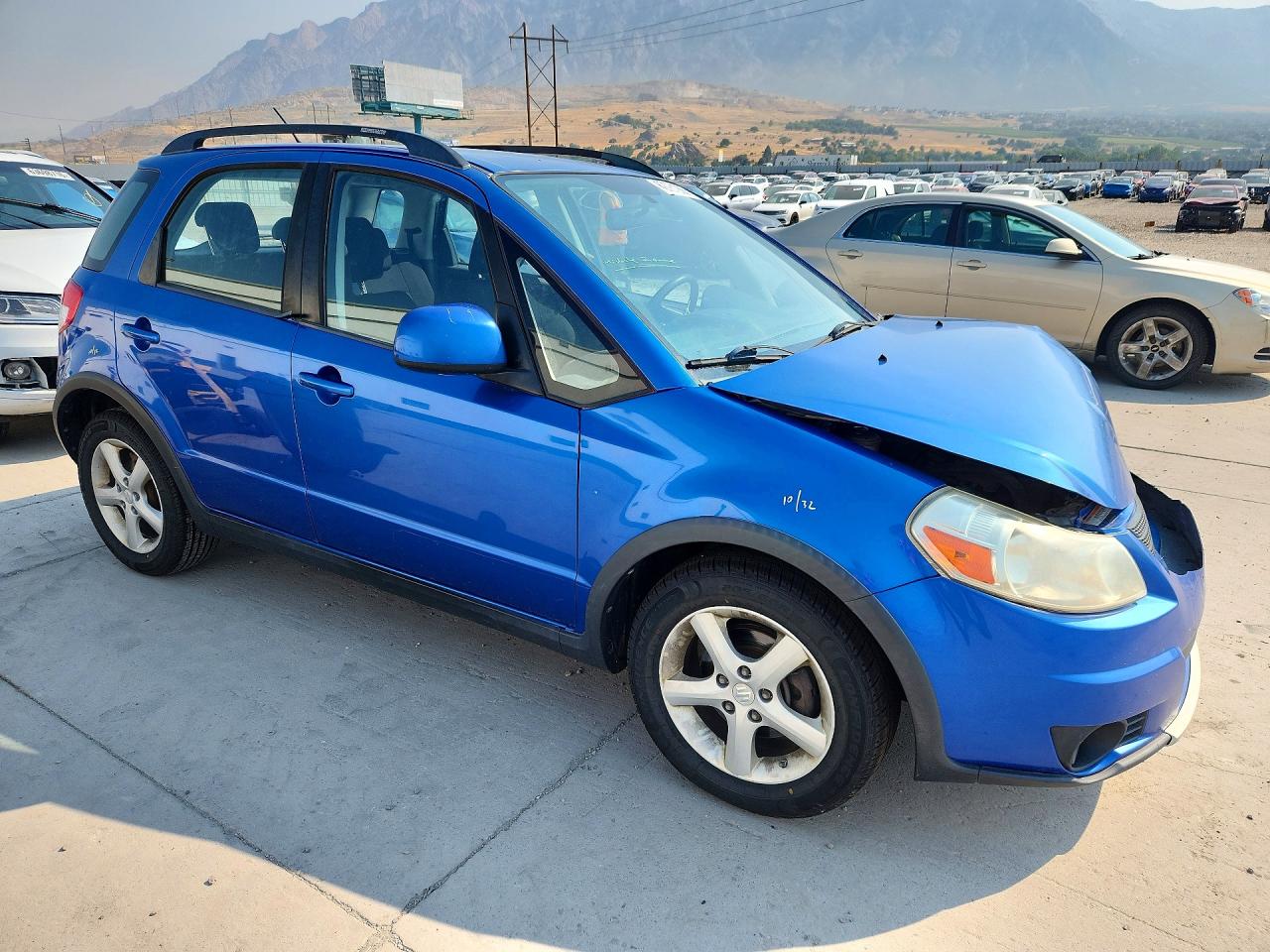 2007 Suzuki Sx4 Blue vin: JS2YB413875105160