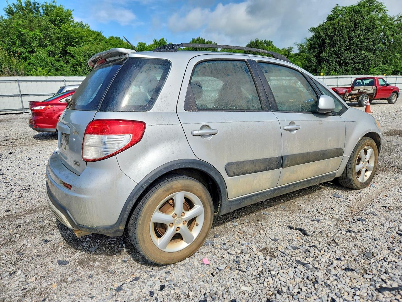 2007 Suzuki Sx4 Silver vin: JS2YB413875106227