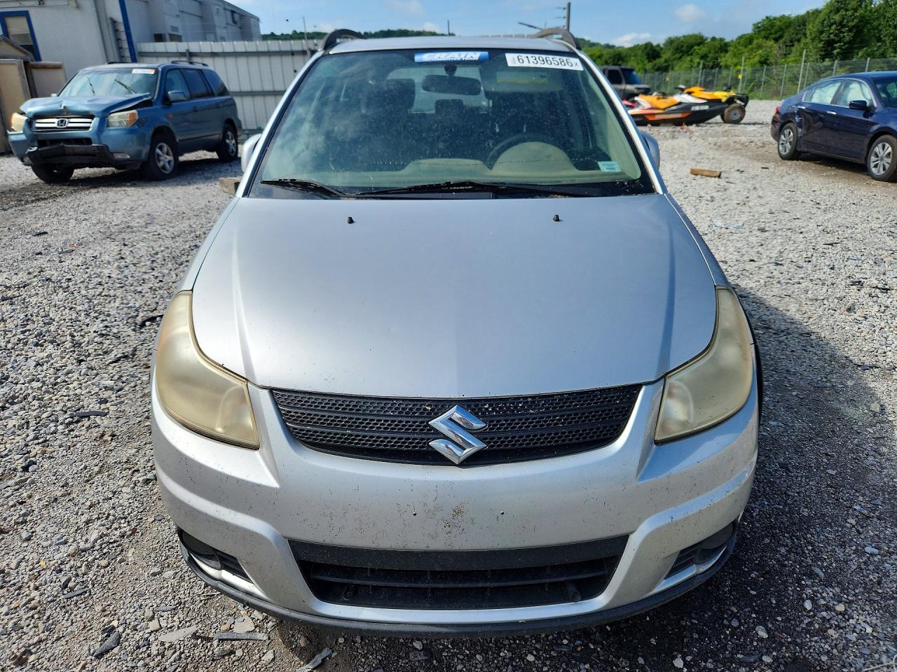 2007 Suzuki Sx4 Silver vin: JS2YB413875106227