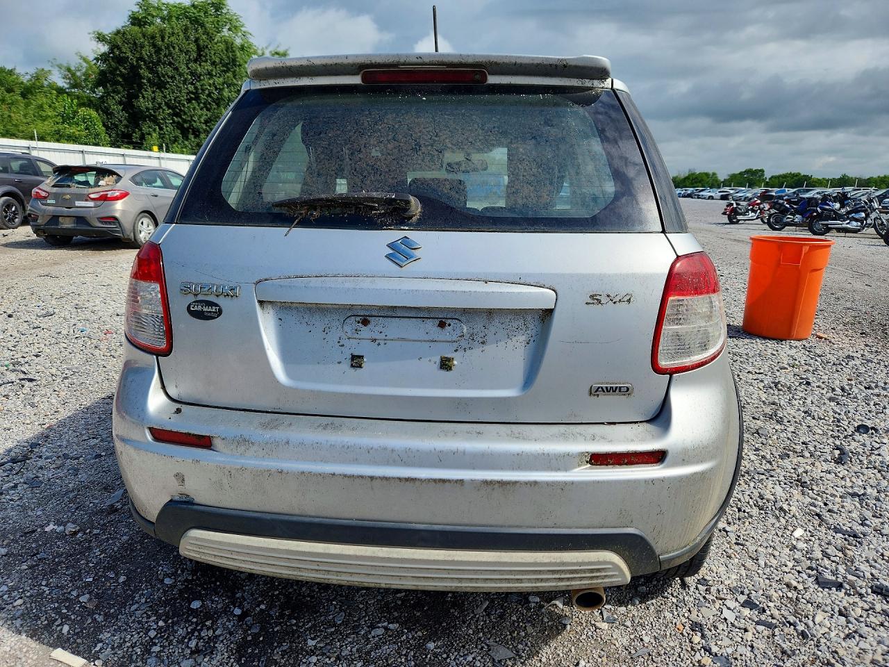 2007 Suzuki Sx4 Silver vin: JS2YB413875106227