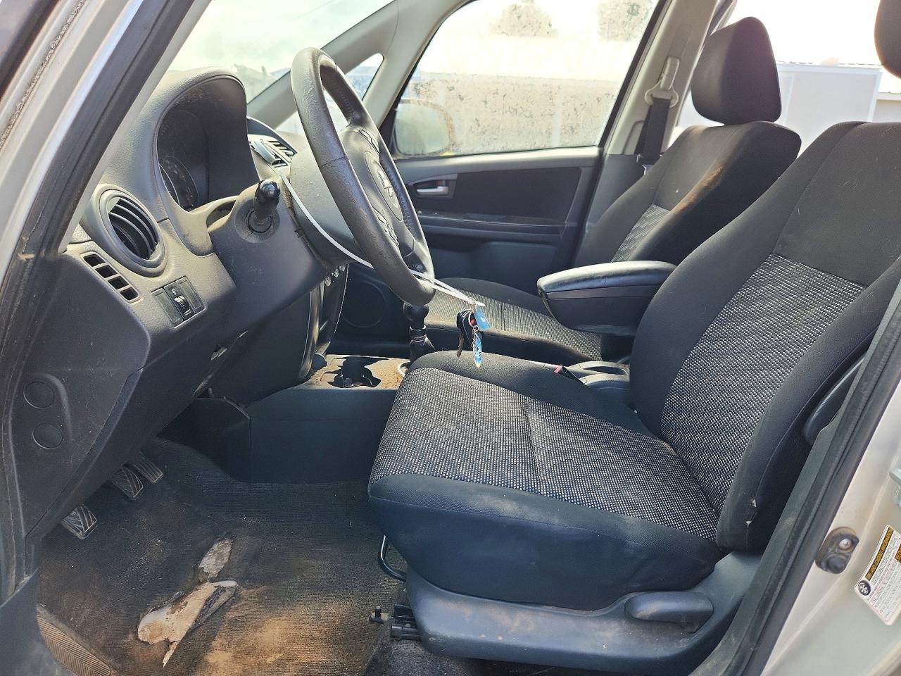 2007 Suzuki Sx4 Silver vin: JS2YB413875106227