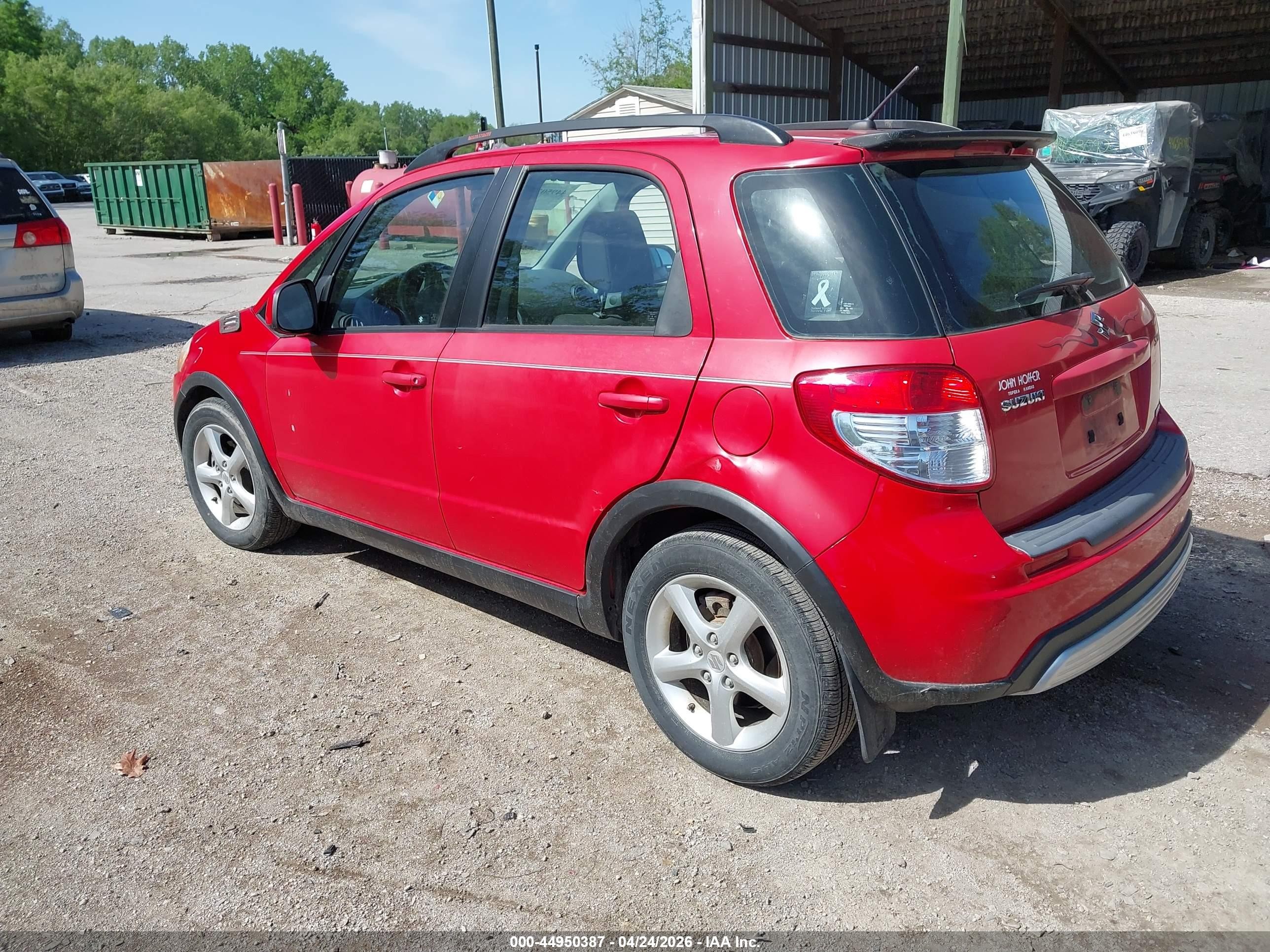 2009 Suzuki Sx4 Technology Red vin: JS2YB413895101032