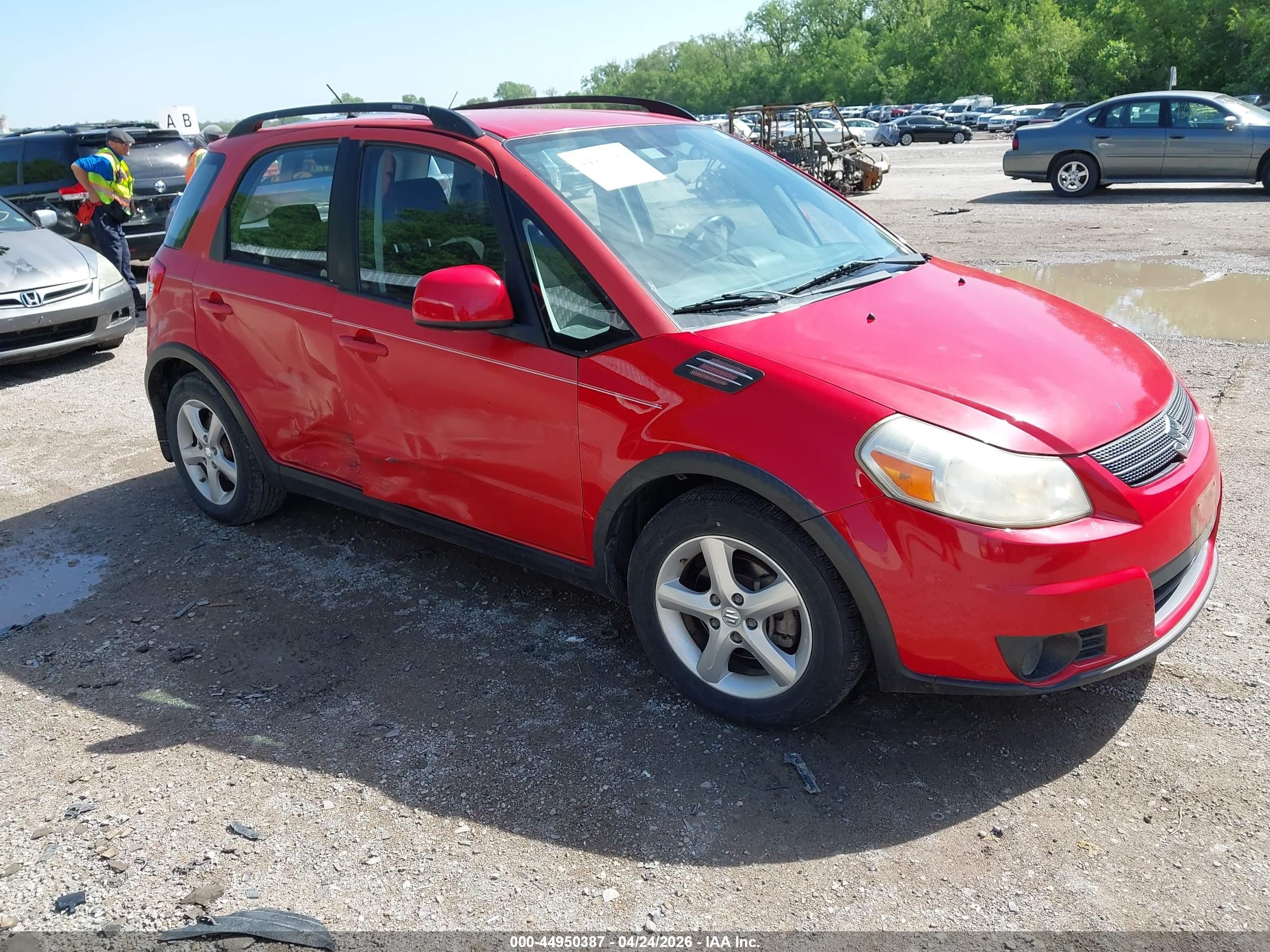 2009 Suzuki Sx4 Technology Red vin: JS2YB413895101032