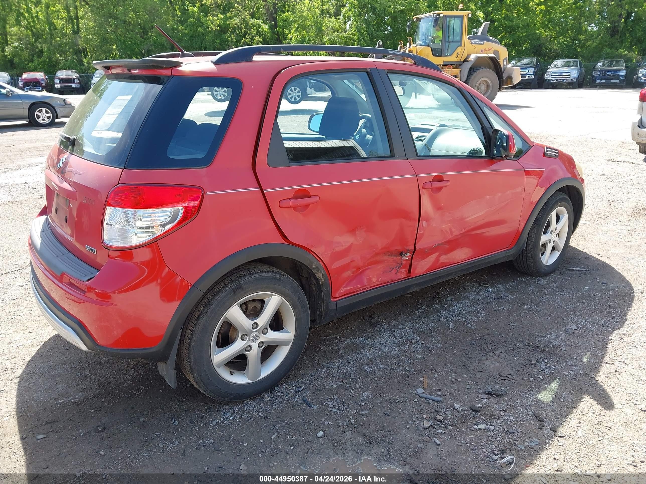 2009 Suzuki Sx4 Technology Red vin: JS2YB413895101032