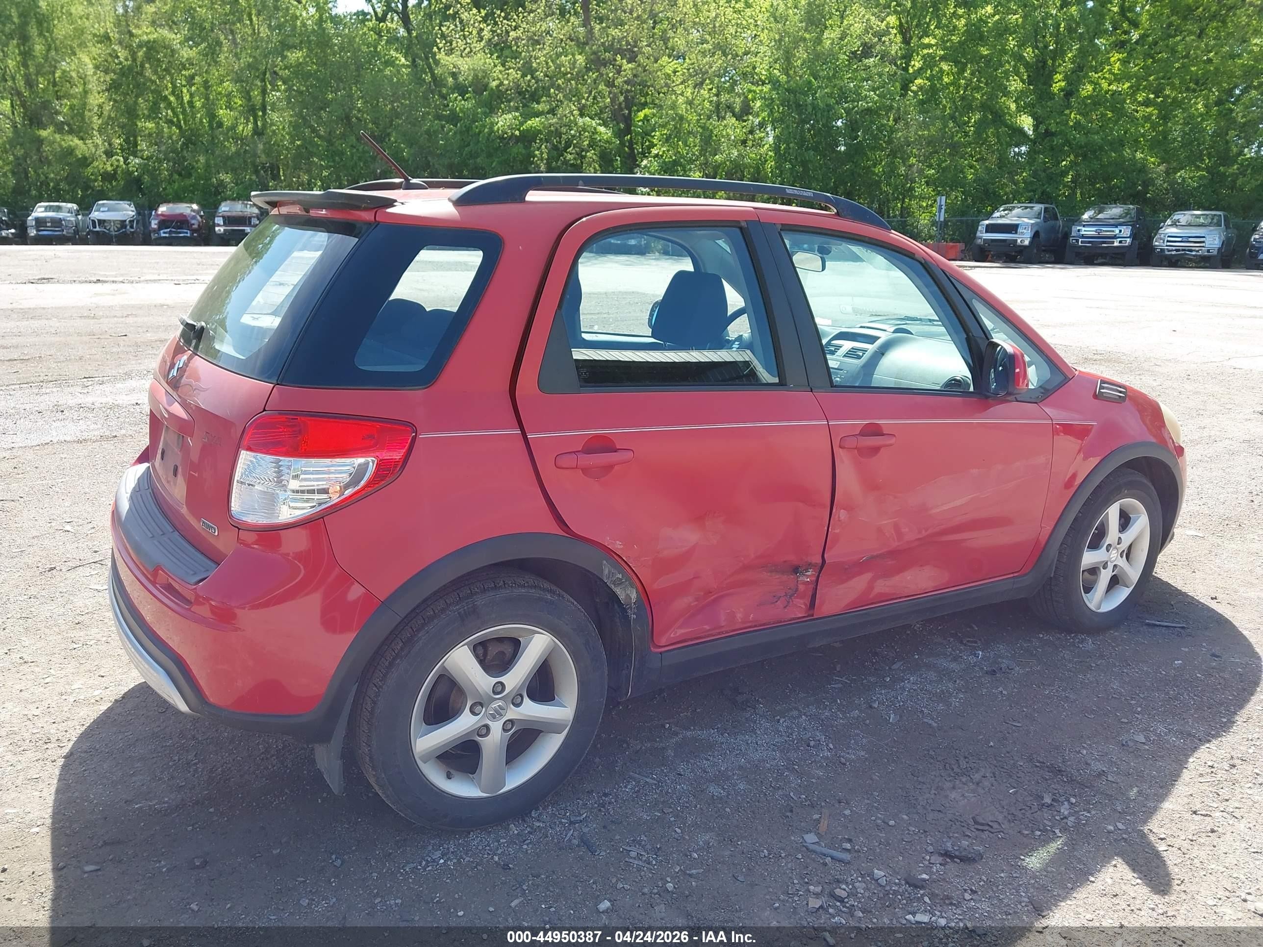 2009 Suzuki Sx4 Technology Red vin: JS2YB413895101032