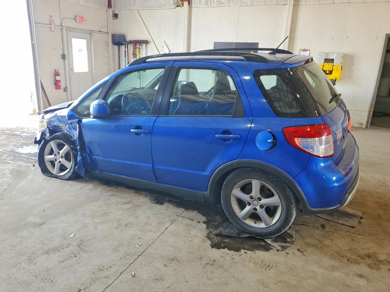 2007 Suzuki Sx4 Blue vin: JS2YB413975102719