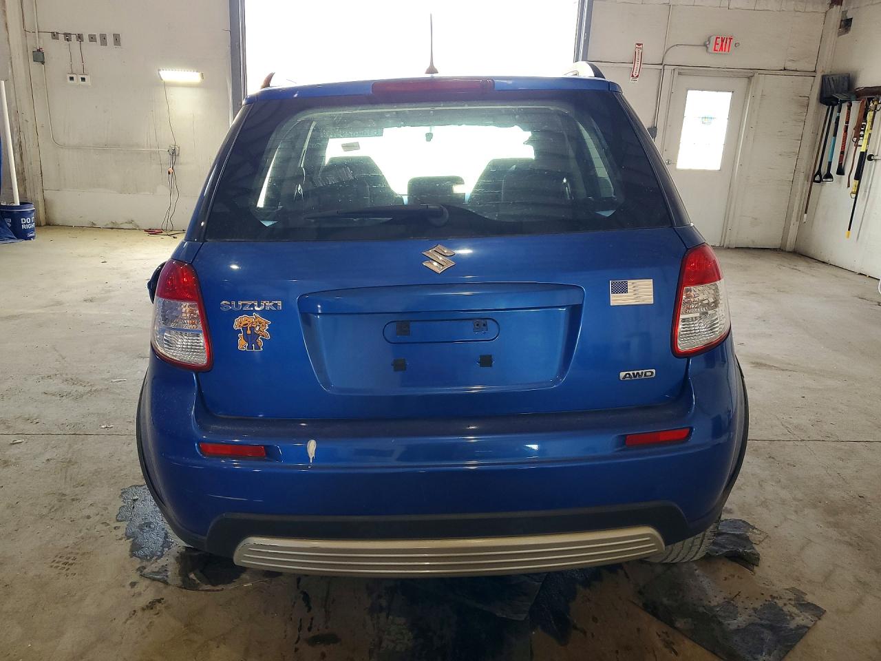 2007 Suzuki Sx4 Blue vin: JS2YB413975102719