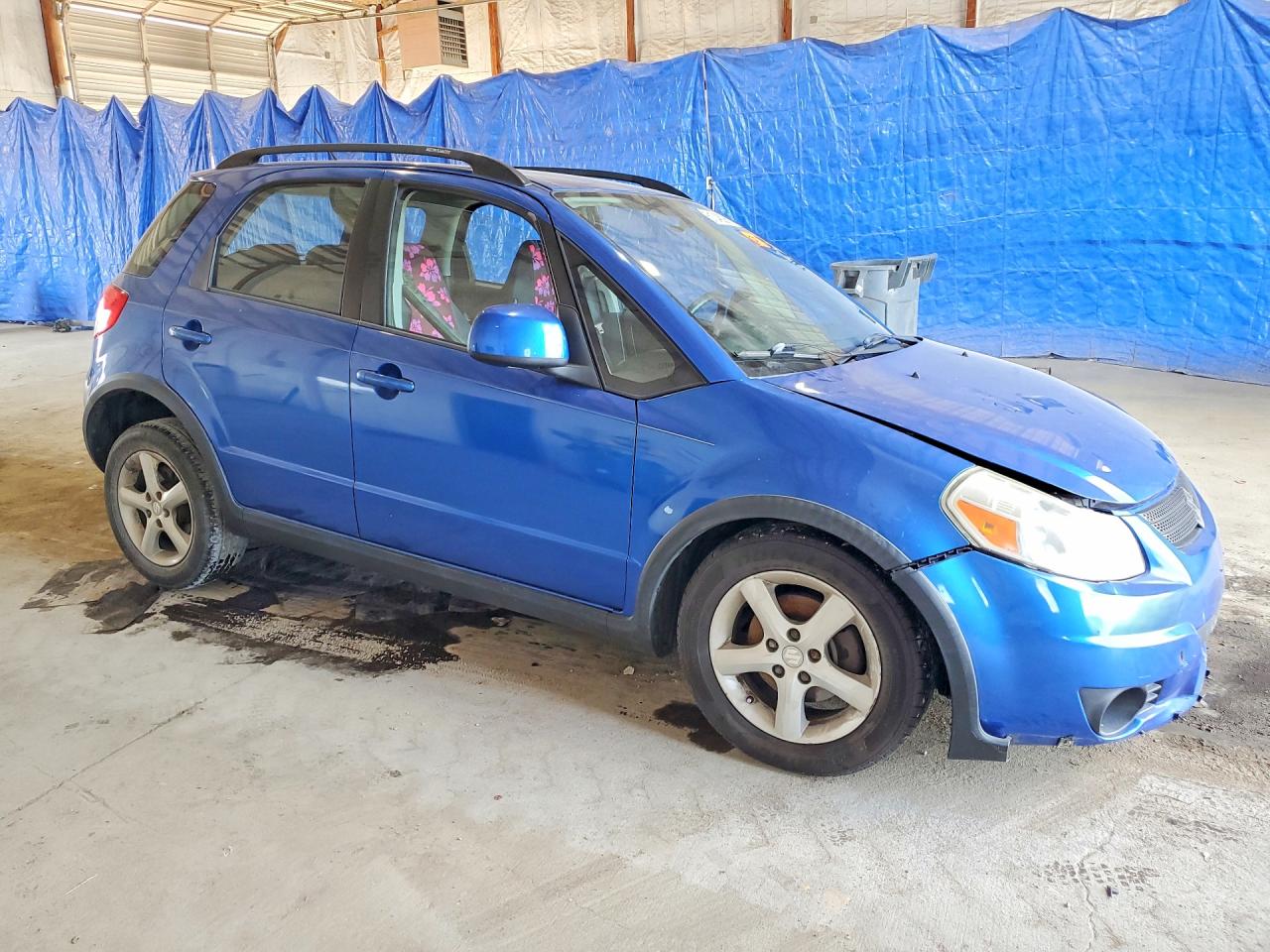 2007 Suzuki Sx4 Blue vin: JS2YB413975102719