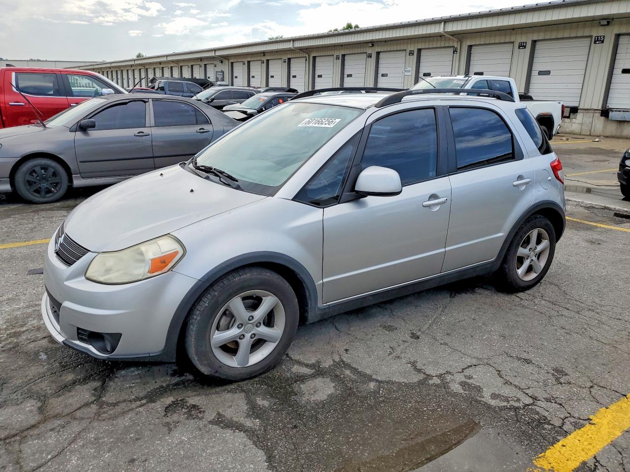 2007 Suzuki Sx4 Silver vin: JS2YB413975110318