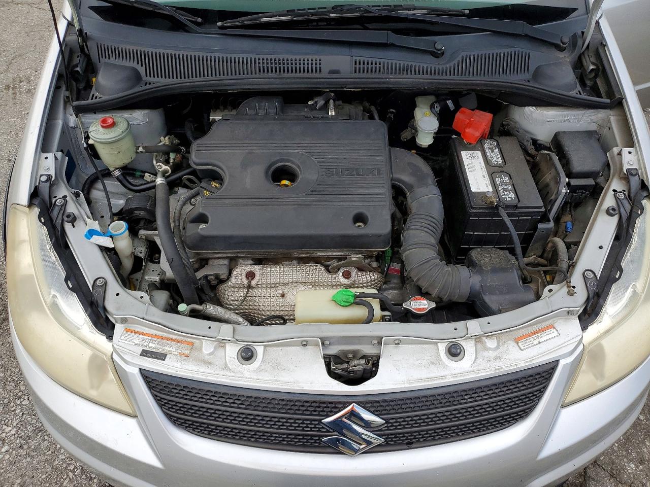 2007 Suzuki Sx4 Silver vin: JS2YB413975110318