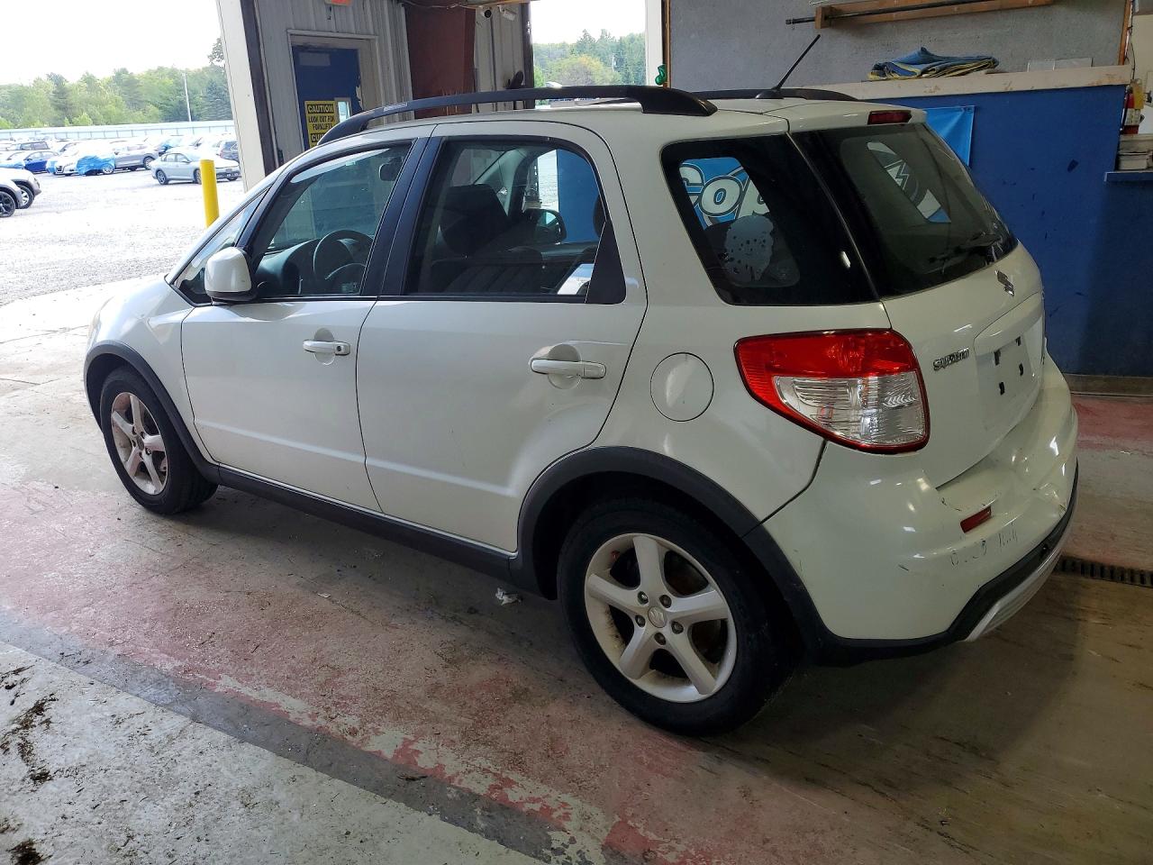 2008 Suzuki Sx4 Base White vin: JS2YB413985108733