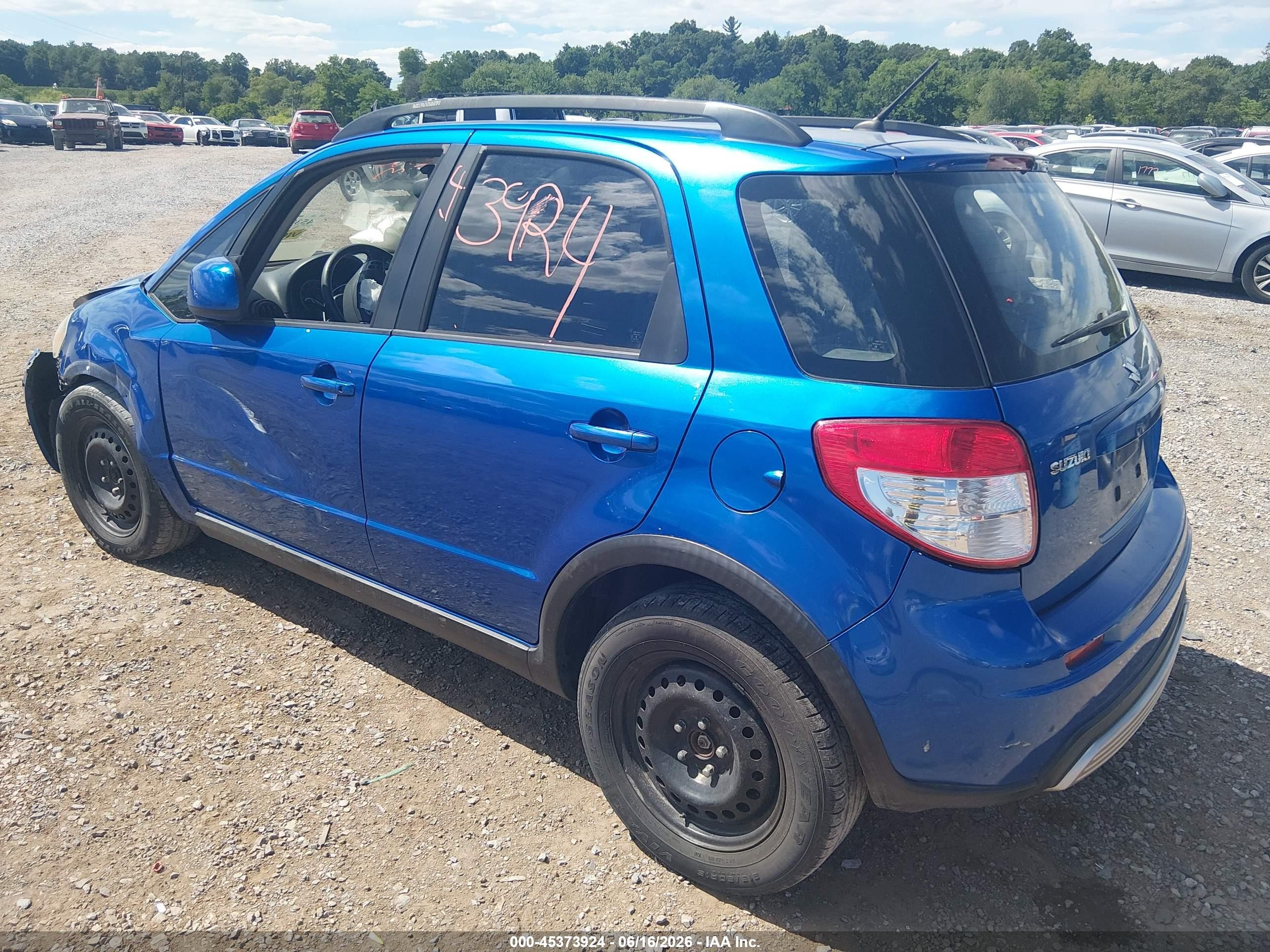 2007 Suzuki Sx4 Convenience Pkg/rally Pkg Blue vin: JS2YB413X75106262