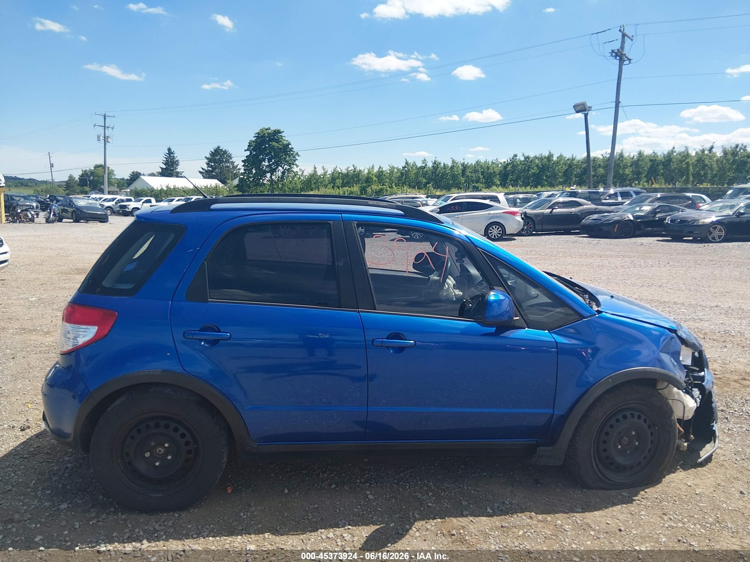 2007 Suzuki Sx4 Convenience Pkg/rally Pkg Blue vin: JS2YB413X75106262