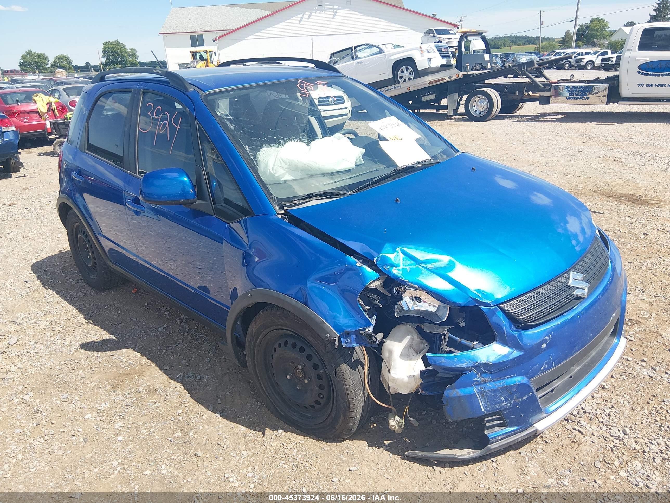2007 Suzuki Sx4 Convenience Pkg/rally Pkg Blue vin: JS2YB413X75106262