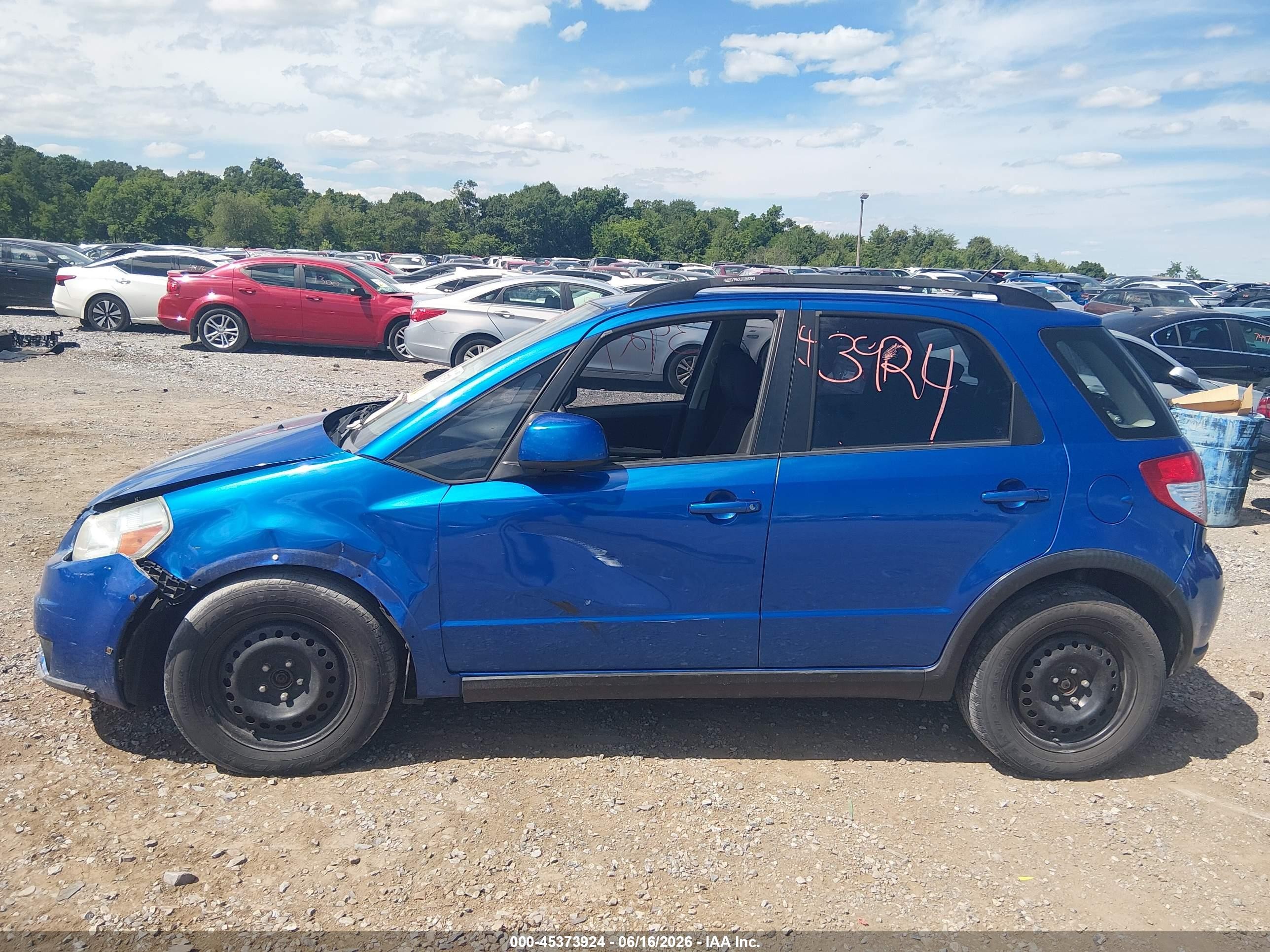 2007 Suzuki Sx4 Convenience Pkg/rally Pkg Blue vin: JS2YB413X75106262