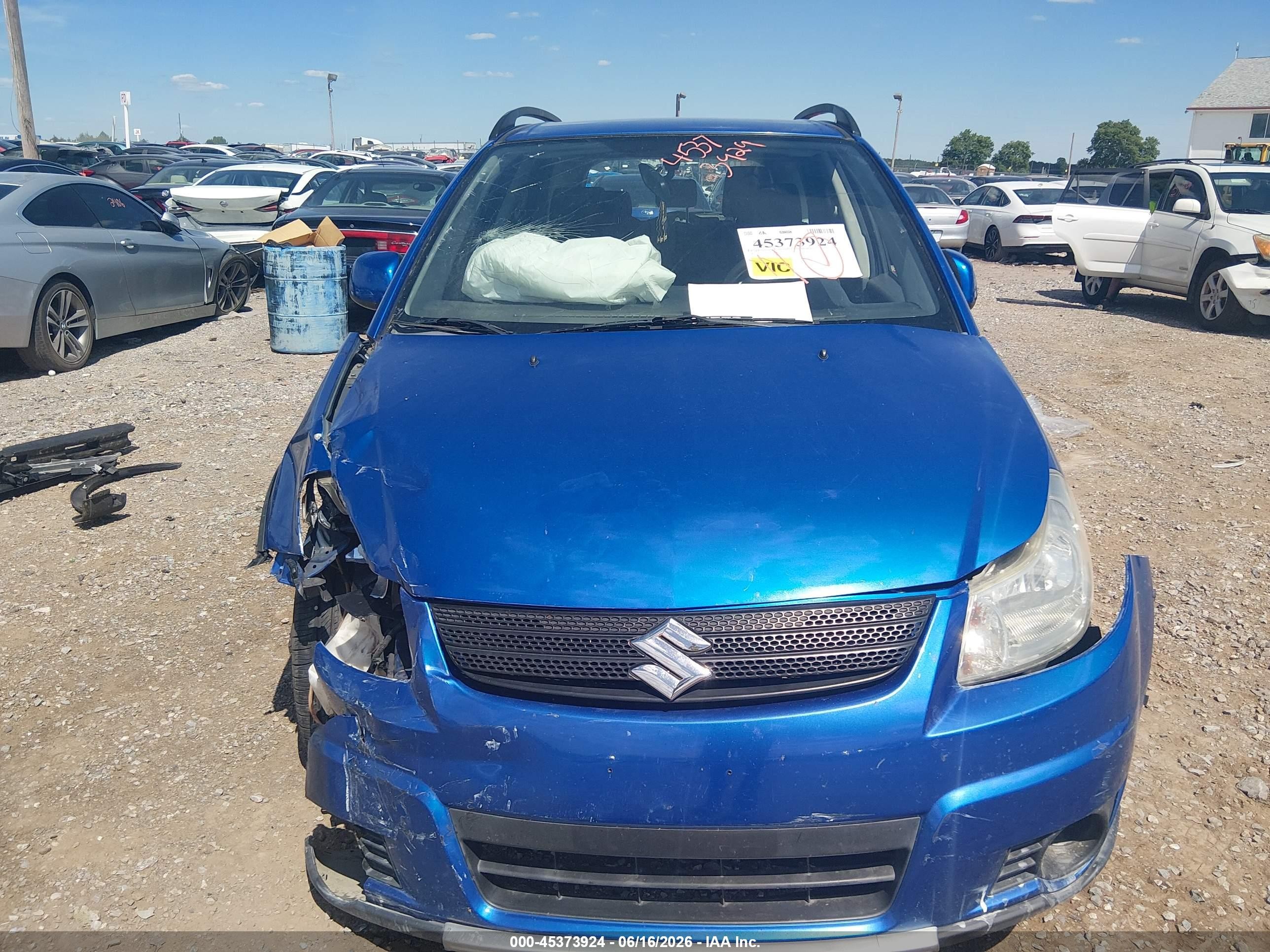 2007 Suzuki Sx4 Convenience Pkg/rally Pkg Blue vin: JS2YB413X75106262
