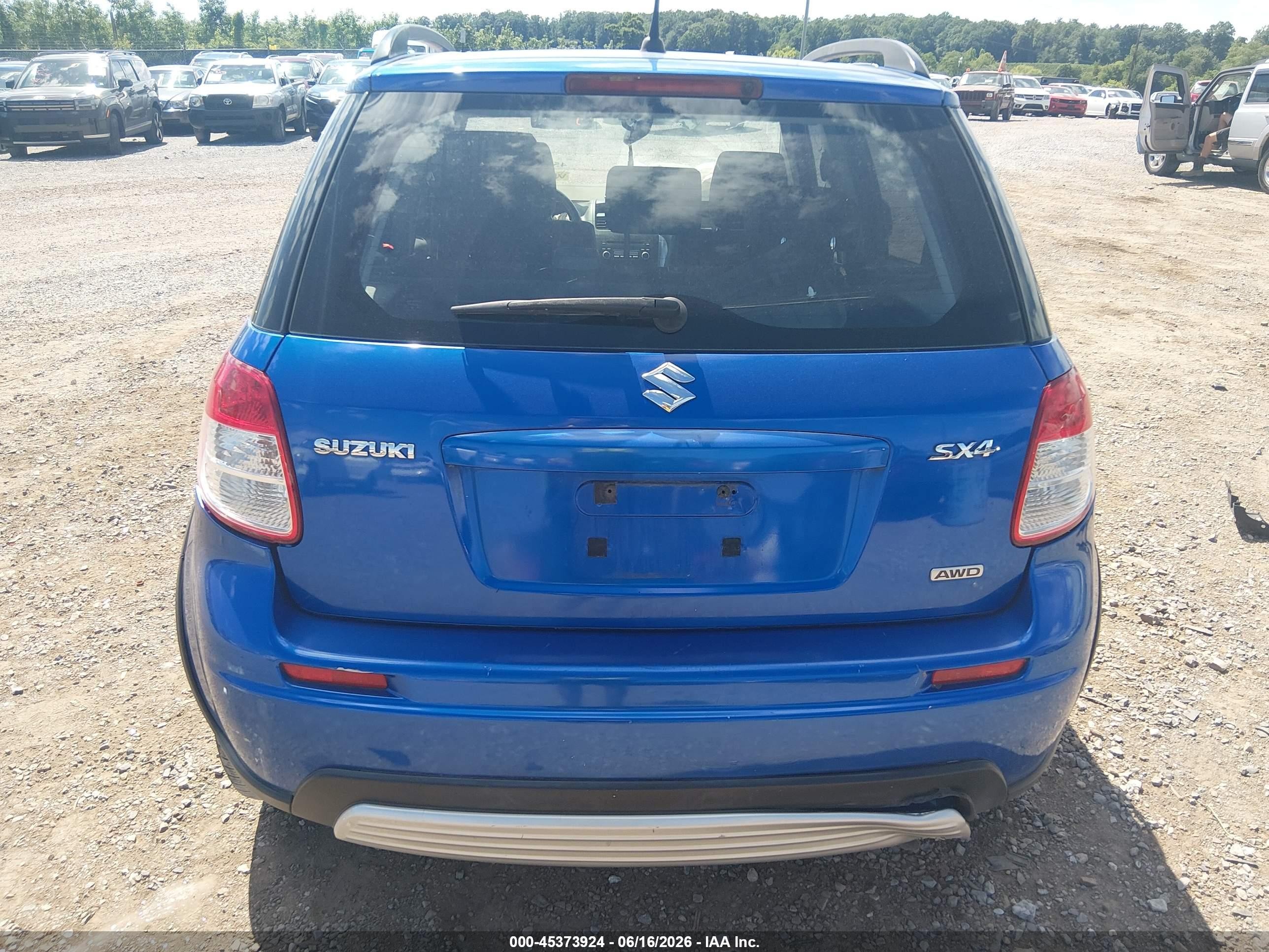 2007 Suzuki Sx4 Convenience Pkg/rally Pkg Blue vin: JS2YB413X75106262