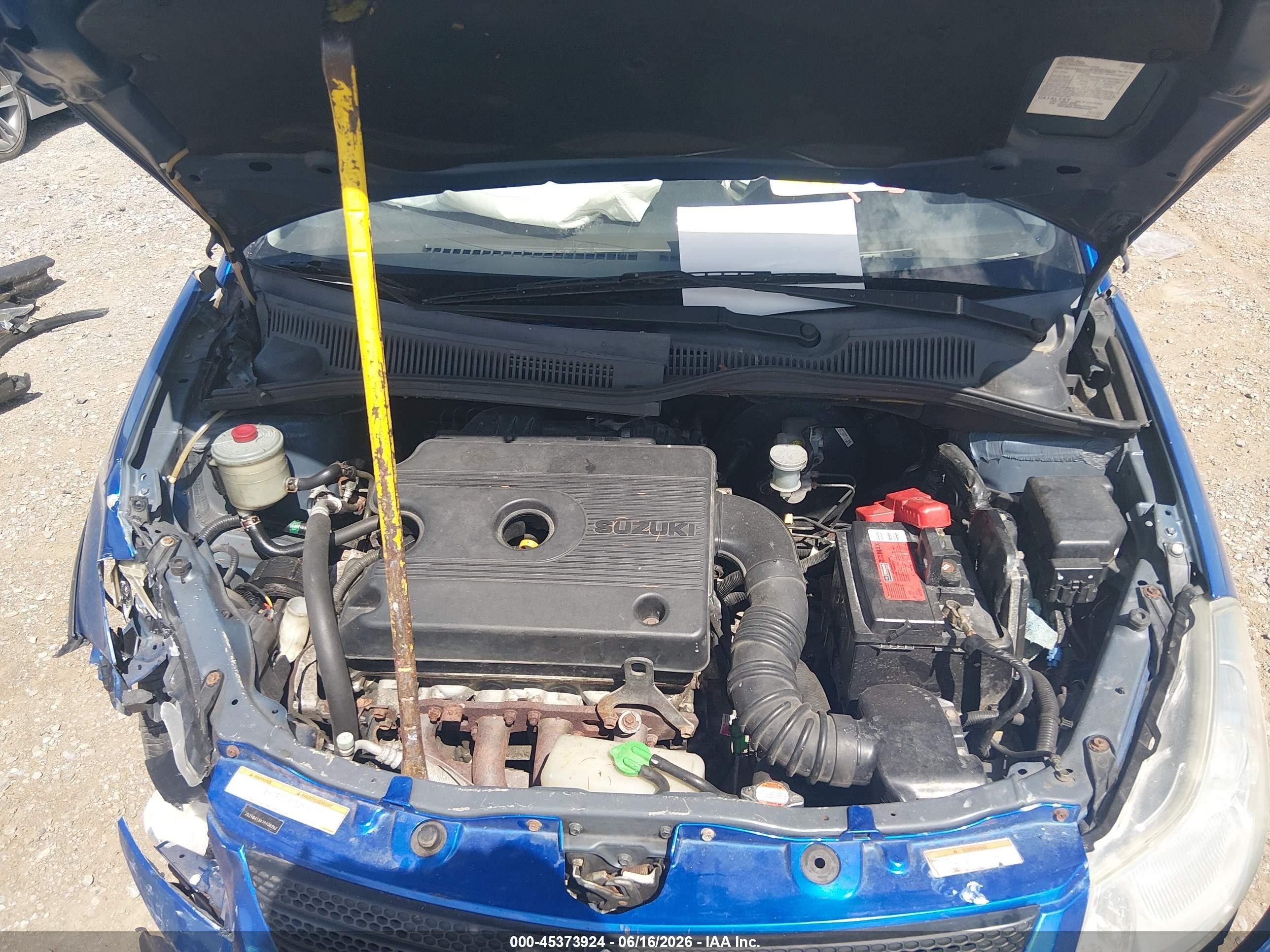 2007 Suzuki Sx4 Convenience Pkg/rally Pkg Blue vin: JS2YB413X75106262