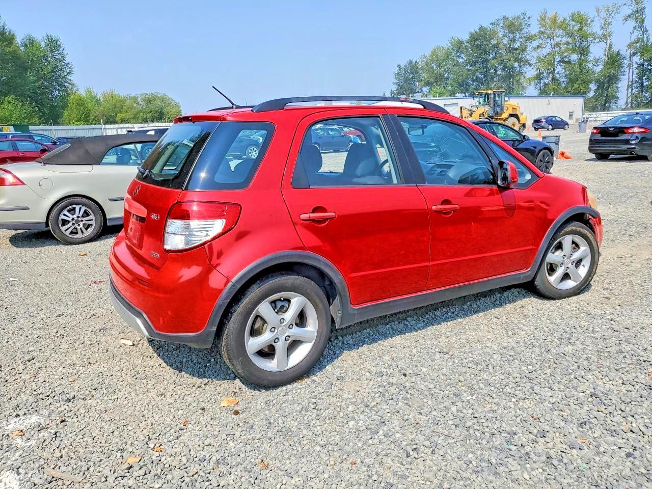 2009 Suzuki Sx4 Technology Red vin: JS2YB413X96202843