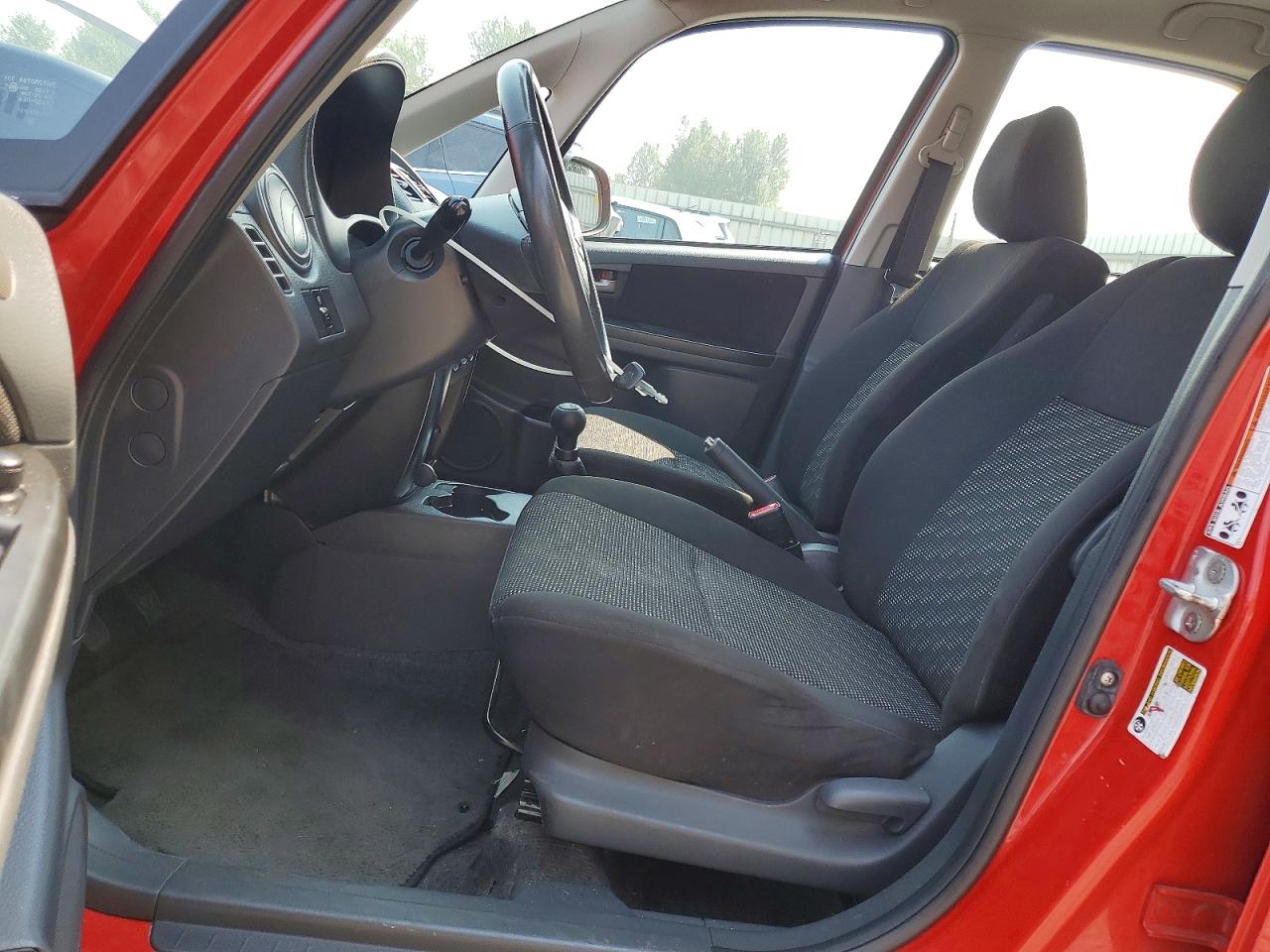 2009 Suzuki Sx4 Technology Red vin: JS2YB413X96202843