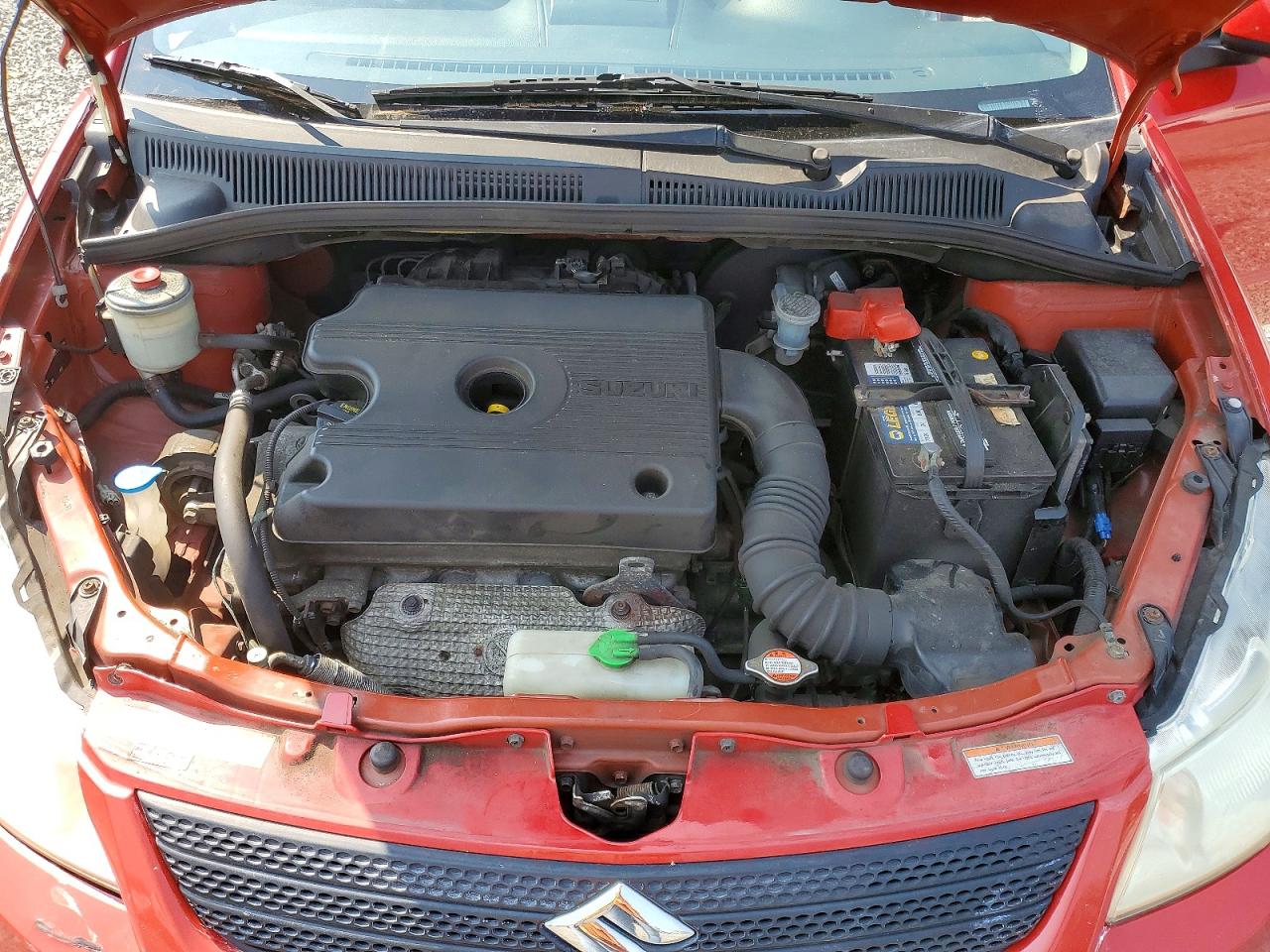 2009 Suzuki Sx4 Technology Red vin: JS2YB413X96202843