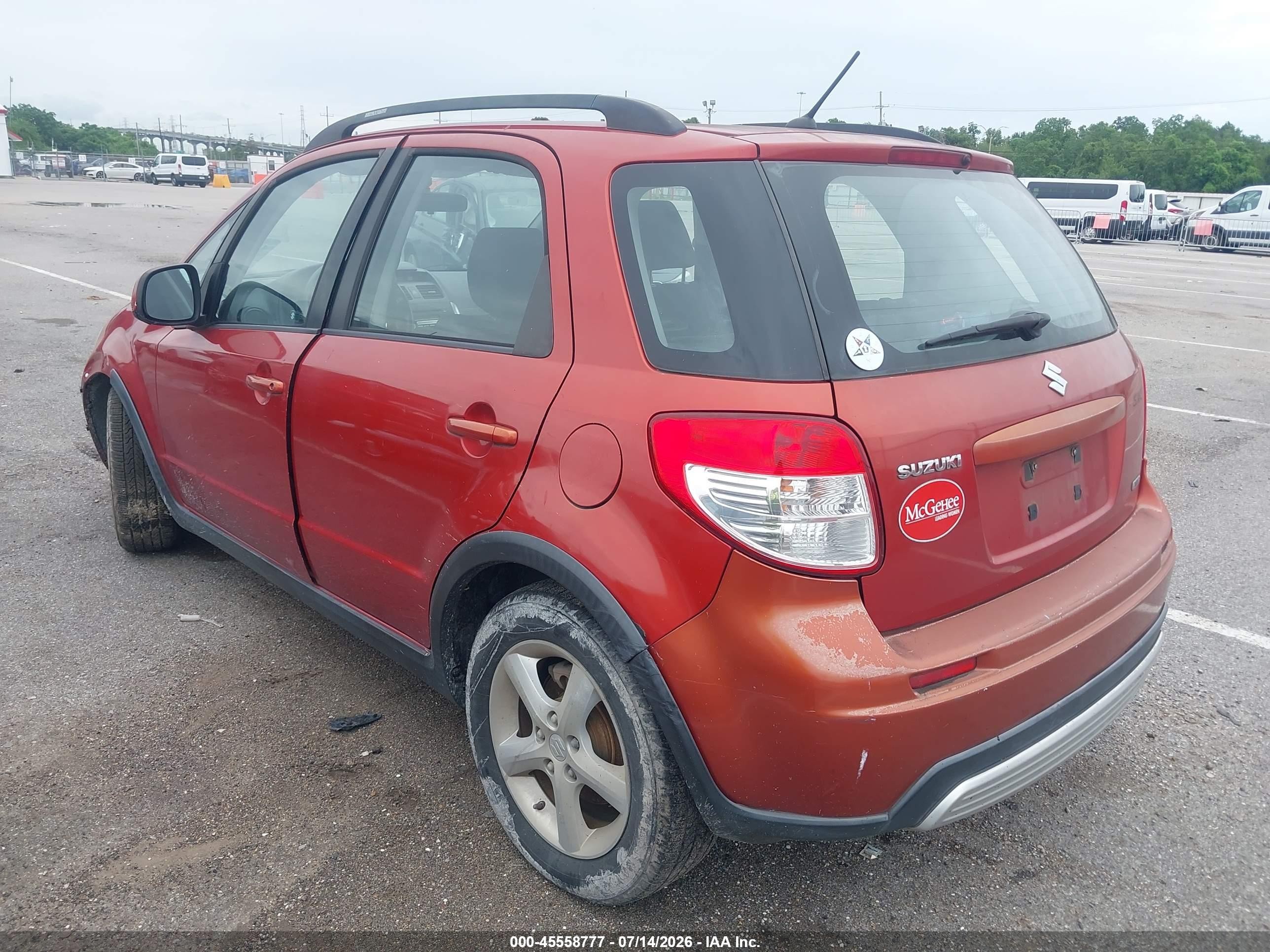 2009 Suzuki Sx4 Auto Awd/auto Technology Pkg Awd/man Awd/man Technology Pkg Awd Красный vin: JS2YB413X96203233