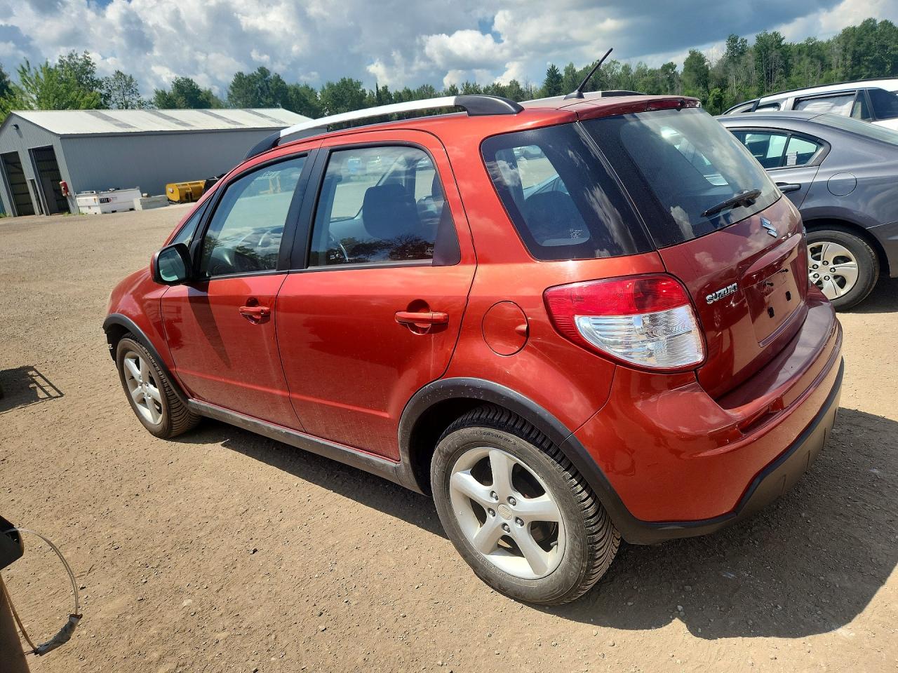 2007 Suzuki Sx4 Sport Red vin: JS2YB415775100419