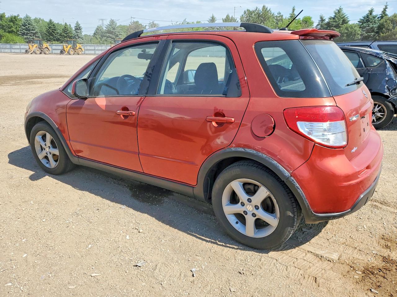 2007 Suzuki Sx4 Sport Orange vin: JS2YB417075102448