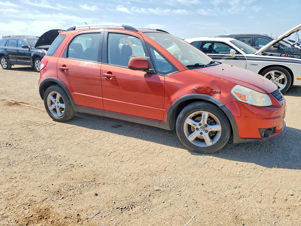 2007 Suzuki Sx4 Sport Orange vin: JS2YB417075102448