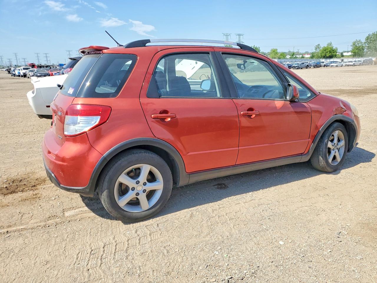 2007 Suzuki Sx4 Sport Orange vin: JS2YB417075102448