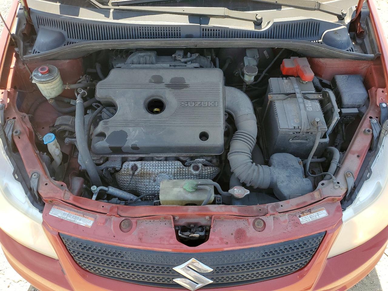 2007 Suzuki Sx4 Sport Orange vin: JS2YB417075102448
