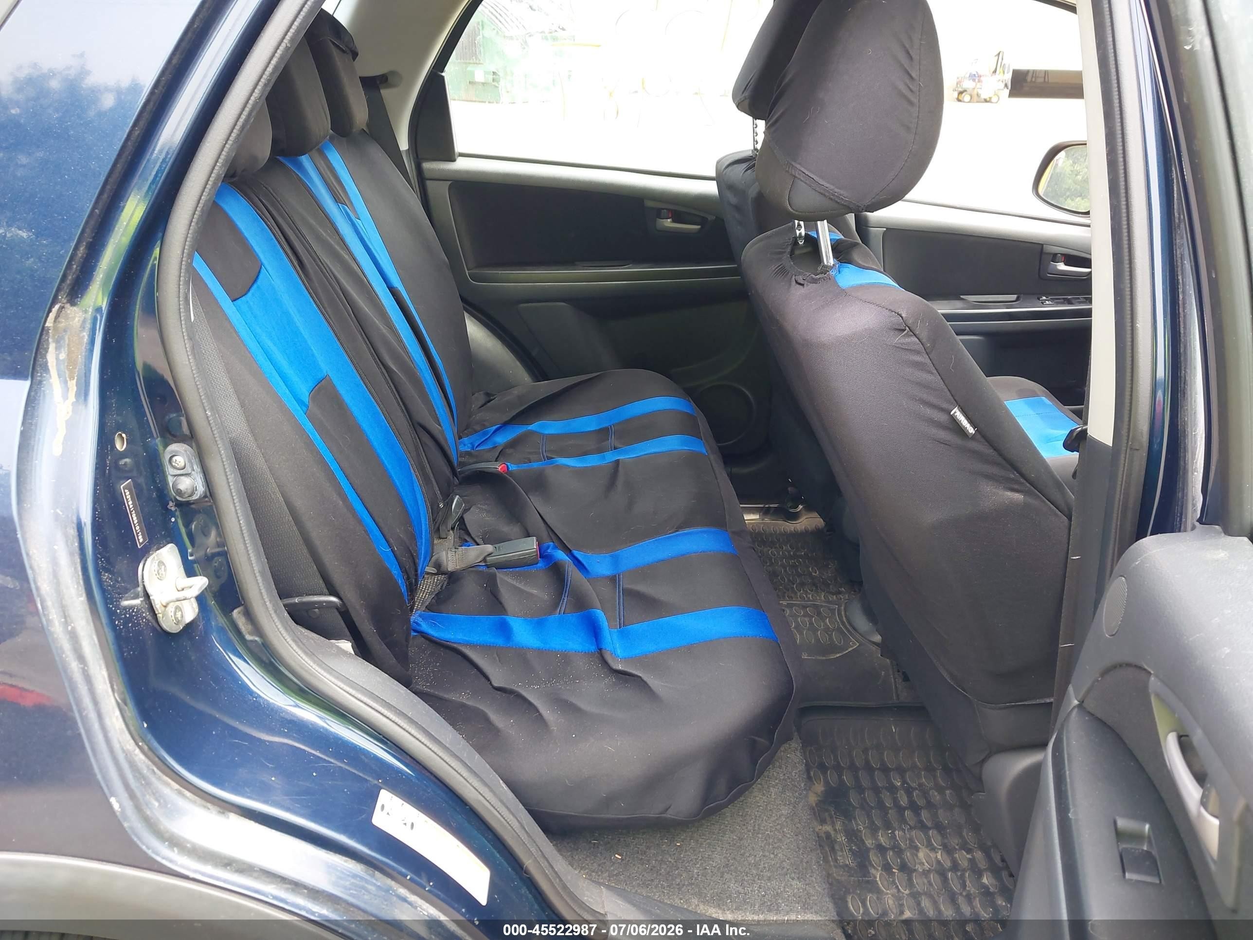 2008 Suzuki Sx4 Convenience/touring Blue vin: JS2YB417085101785