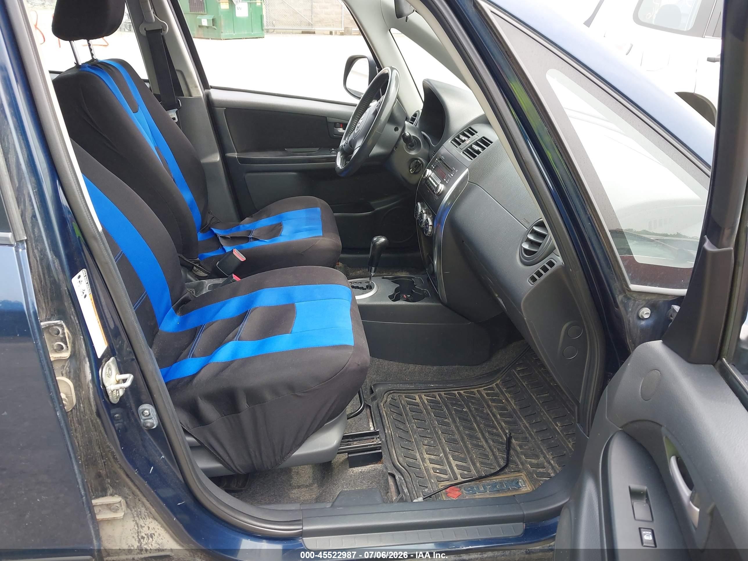 2008 Suzuki Sx4 Convenience/touring Blue vin: JS2YB417085101785