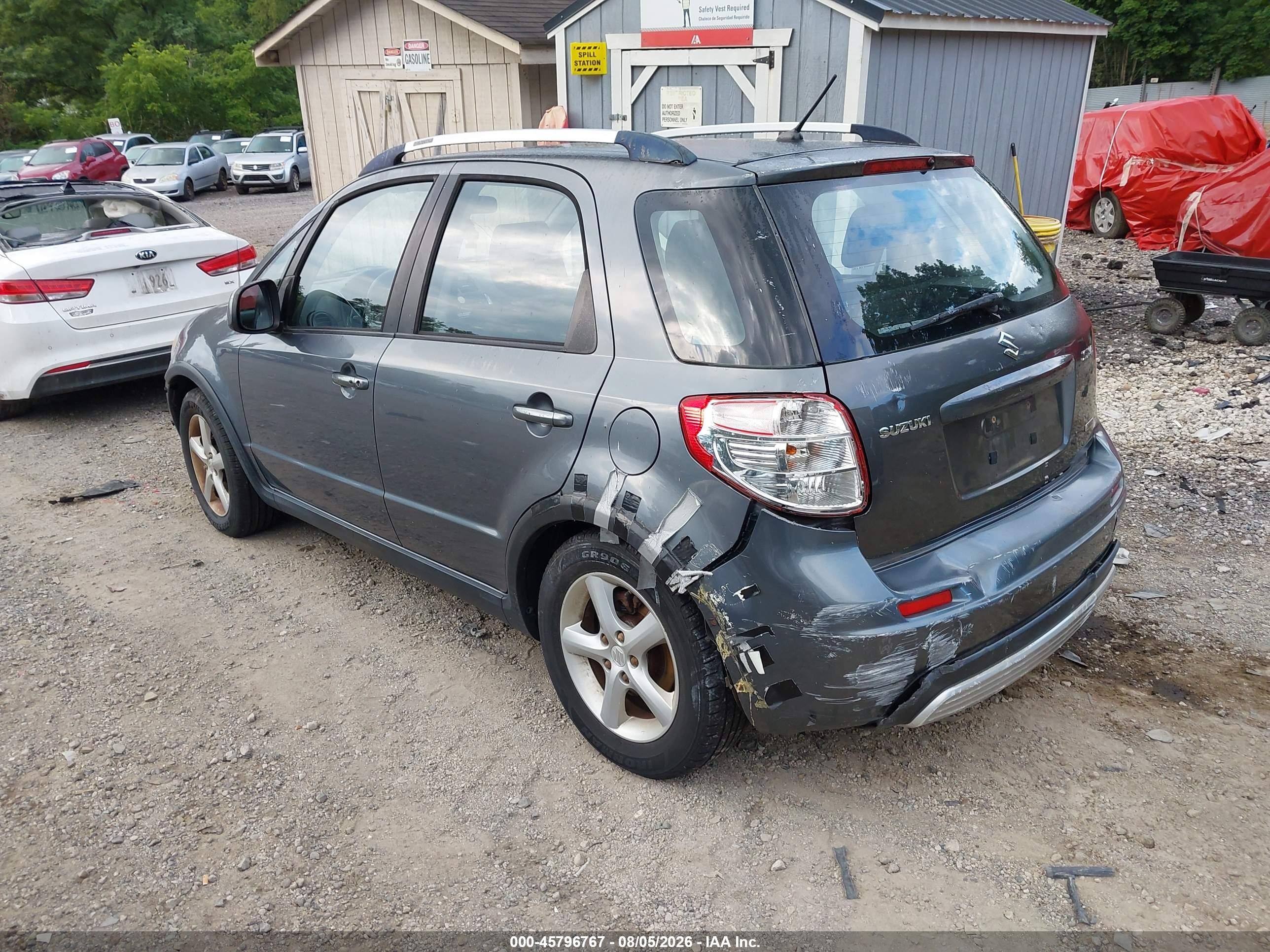 2009 Suzuki Sx4 Touring Gray vin: JS2YB417095100220