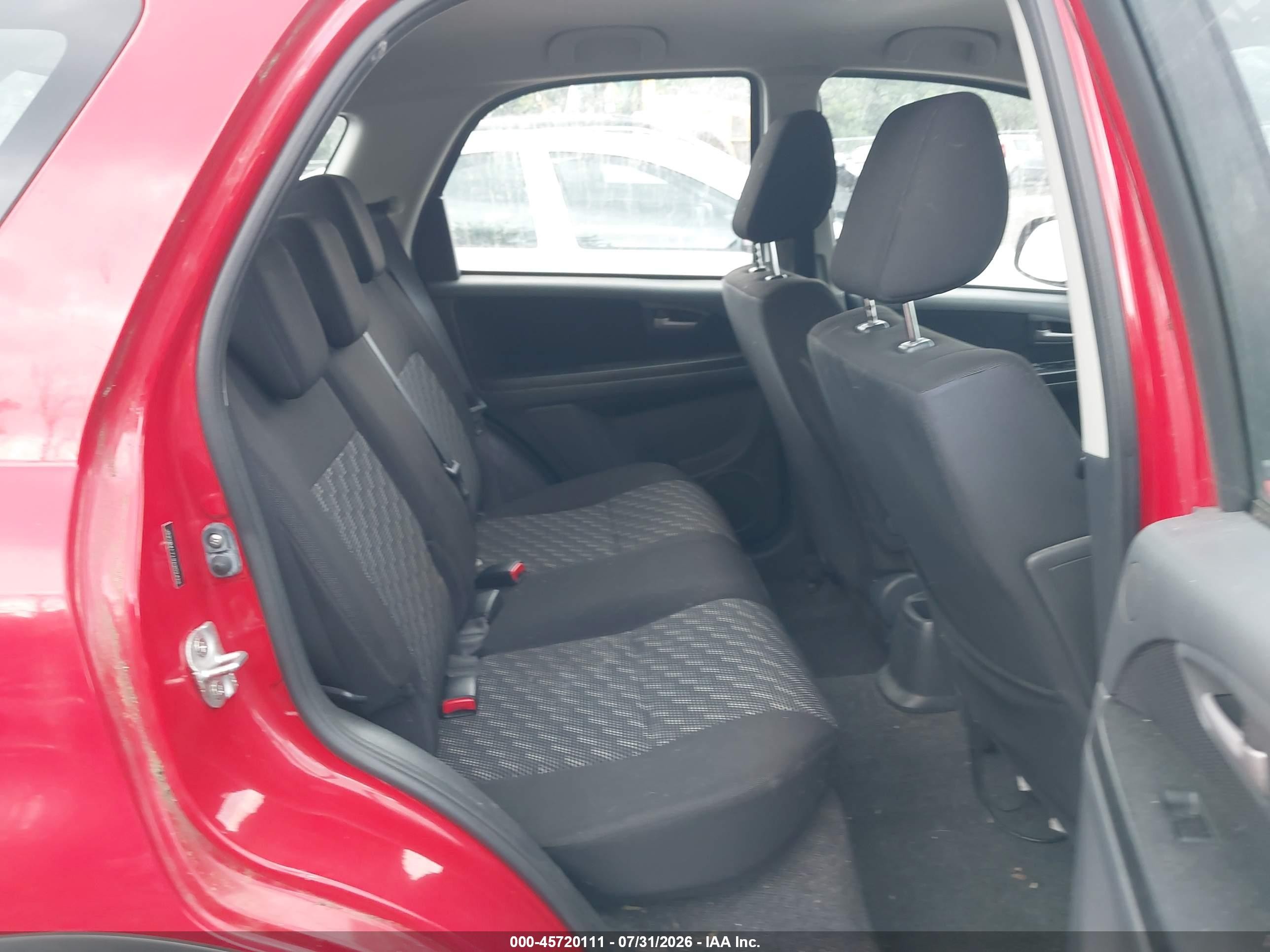 2009 Suzuki Sx4 Auto Touring Pkg Awd/man Touring Pkg Awd Red vin: JS2YB417196202426