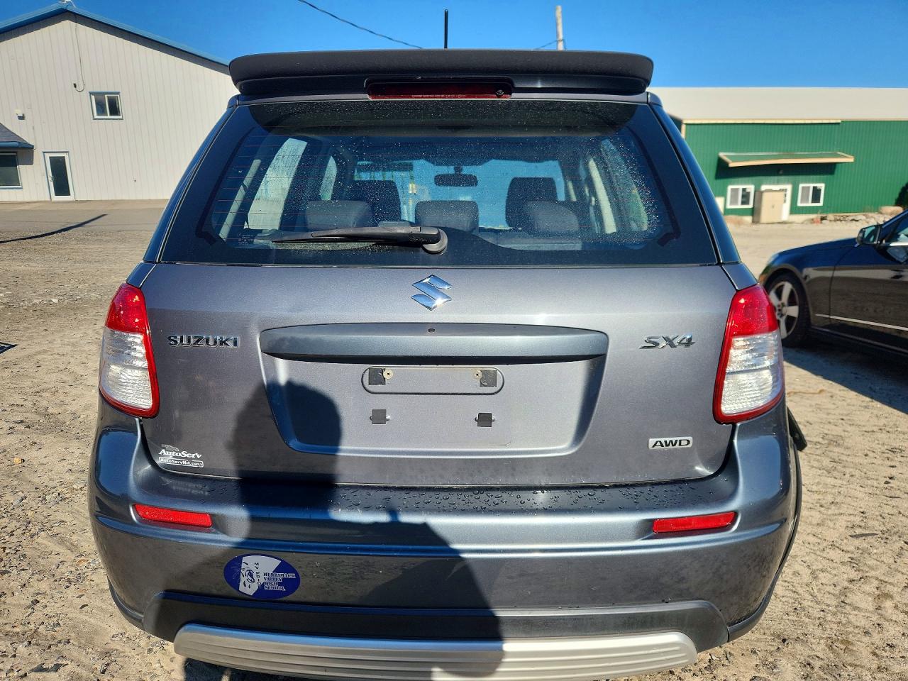 2008 Suzuki Sx4 Touring Gray vin: JS2YB417285105448