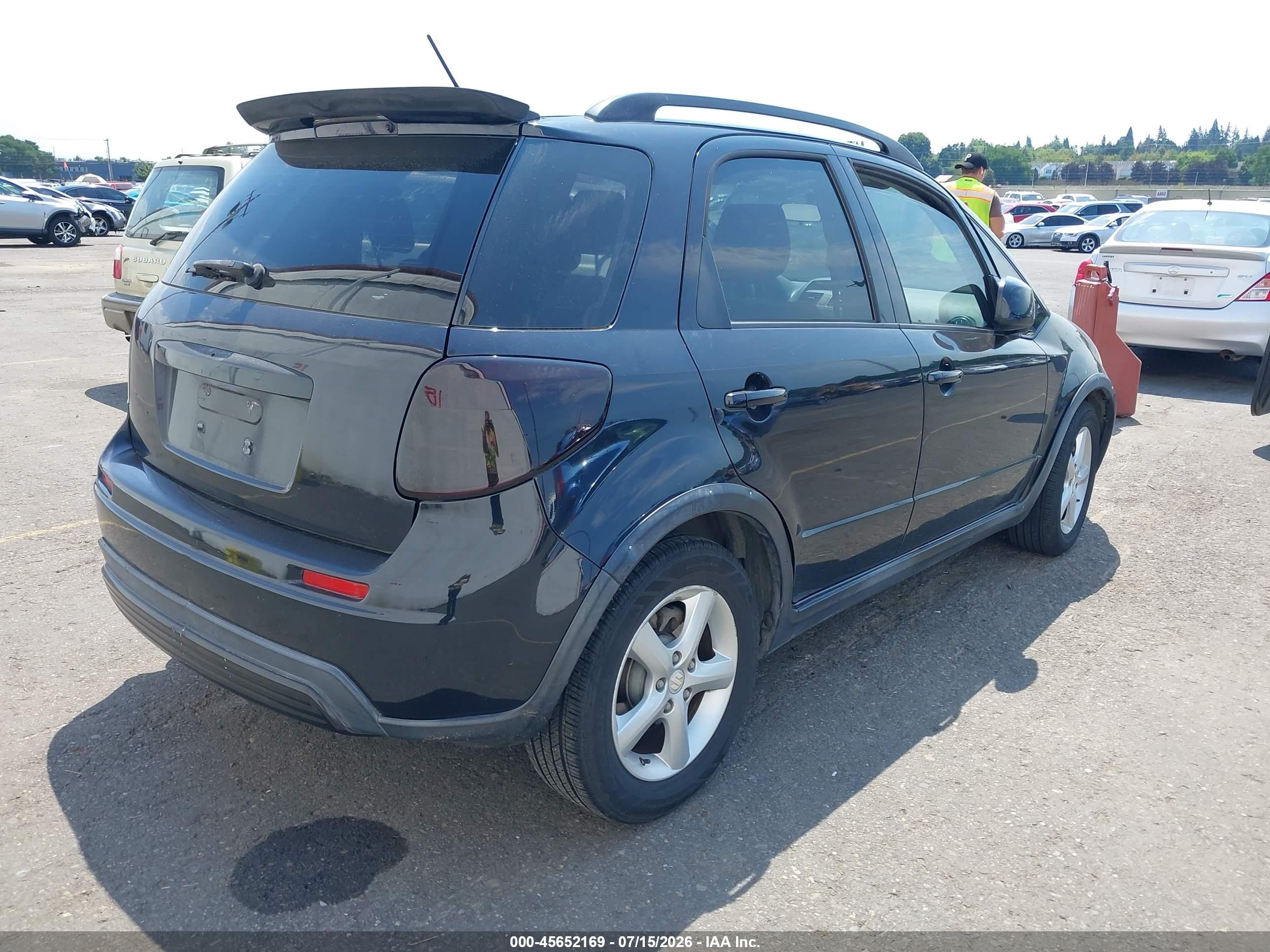 2008 Suzuki Sx4 Convenience/touring Черный vin: JS2YB417385103305