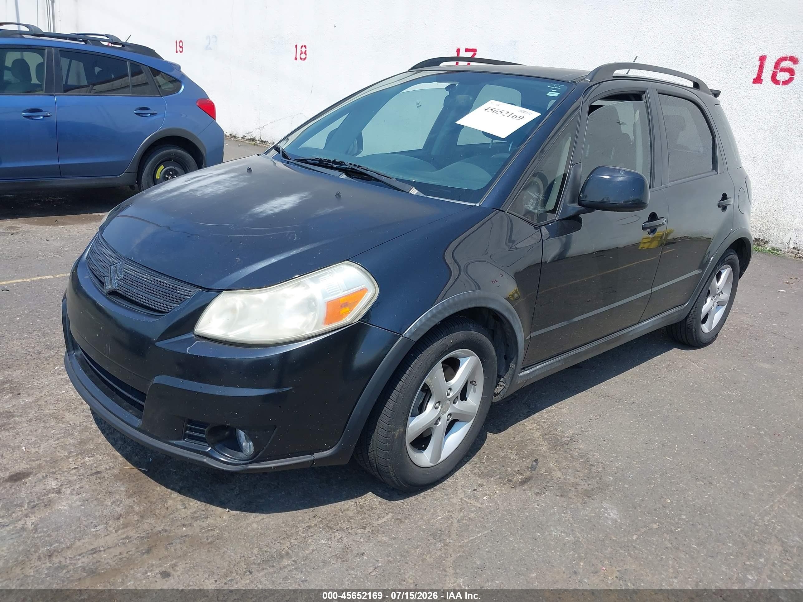 2008 Suzuki Sx4 Convenience/touring Черный vin: JS2YB417385103305